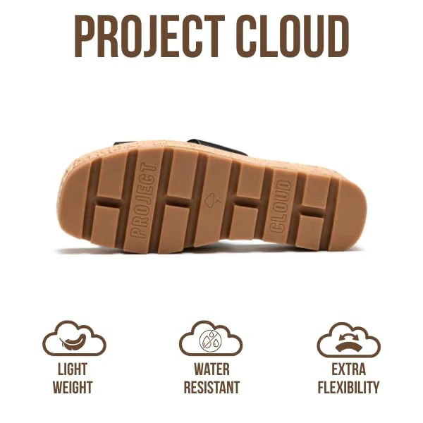Project Cloud Women's | Genuine Leather Wedge Sandals | Memory Foam | Lightweight | Non-Slip - Mila - Image 21