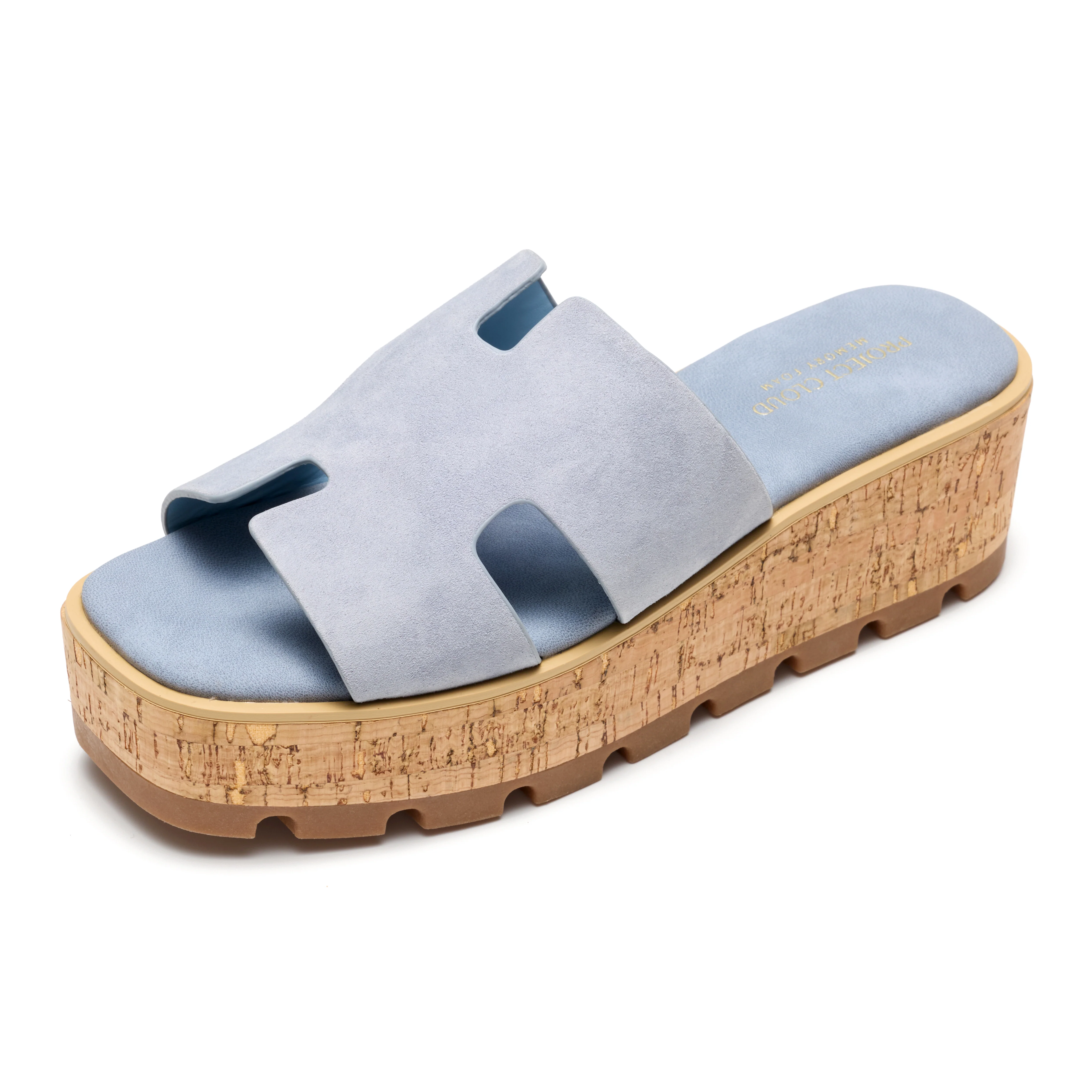 Project Cloud Women's | Genuine Leather Wedge Sandals | Memory Foam | Lightweight | Non-Slip - Mila - Image 7