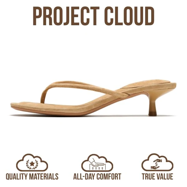 Project Cloud Women's | Genuine Leather Sandals Women Footwear | Memory Foam | Lightweight | Non-Slip - Mango - Image 21