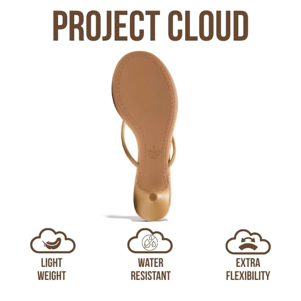 Project Cloud Women's | Genuine Leather Sandals Women Footwear | Memory Foam | Lightweight | Non-Slip - Mango - Image 22