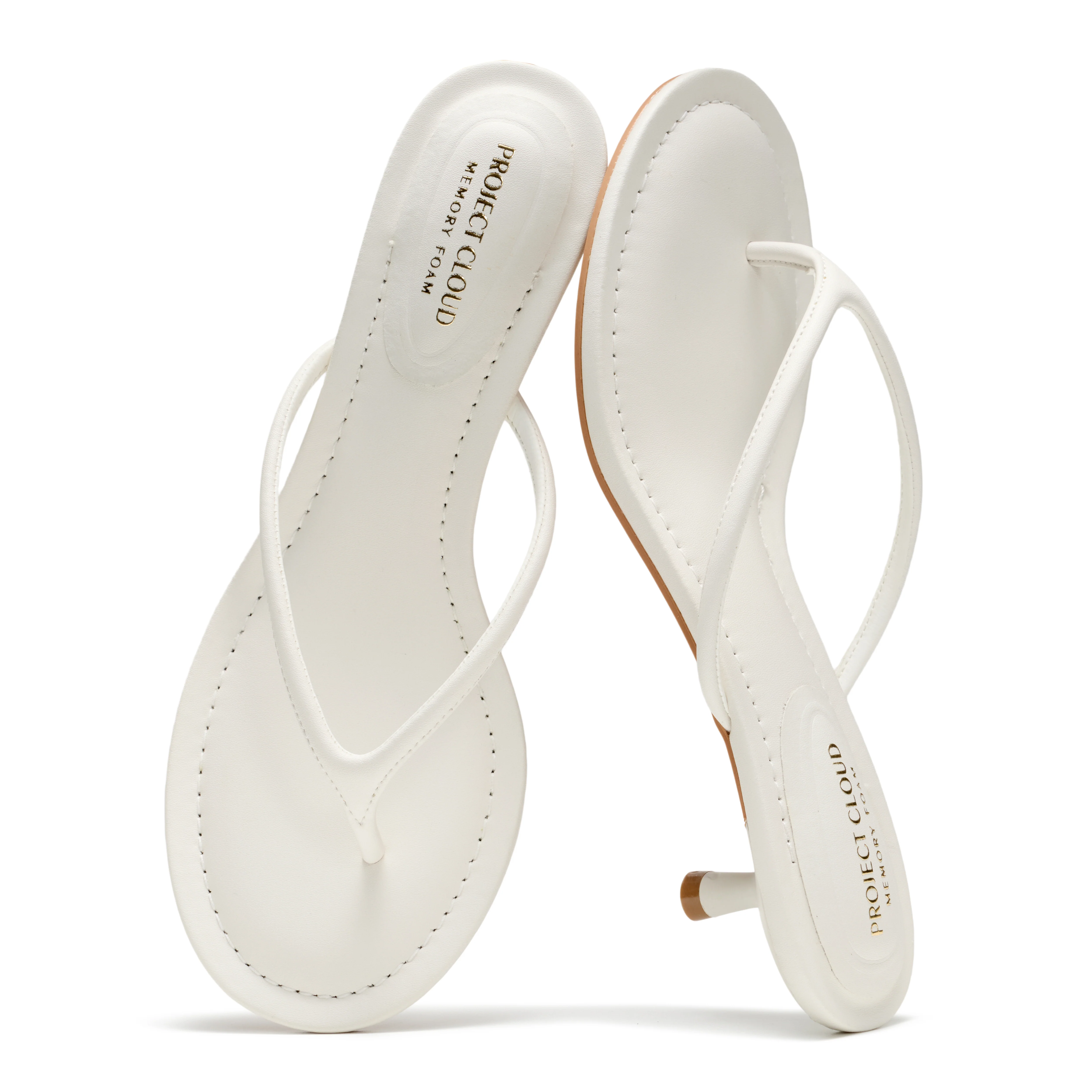 Project Cloud Women's | Genuine Leather Sandals Women Footwear | Memory Foam | Lightweight | Non-Slip - Mango - Image 7