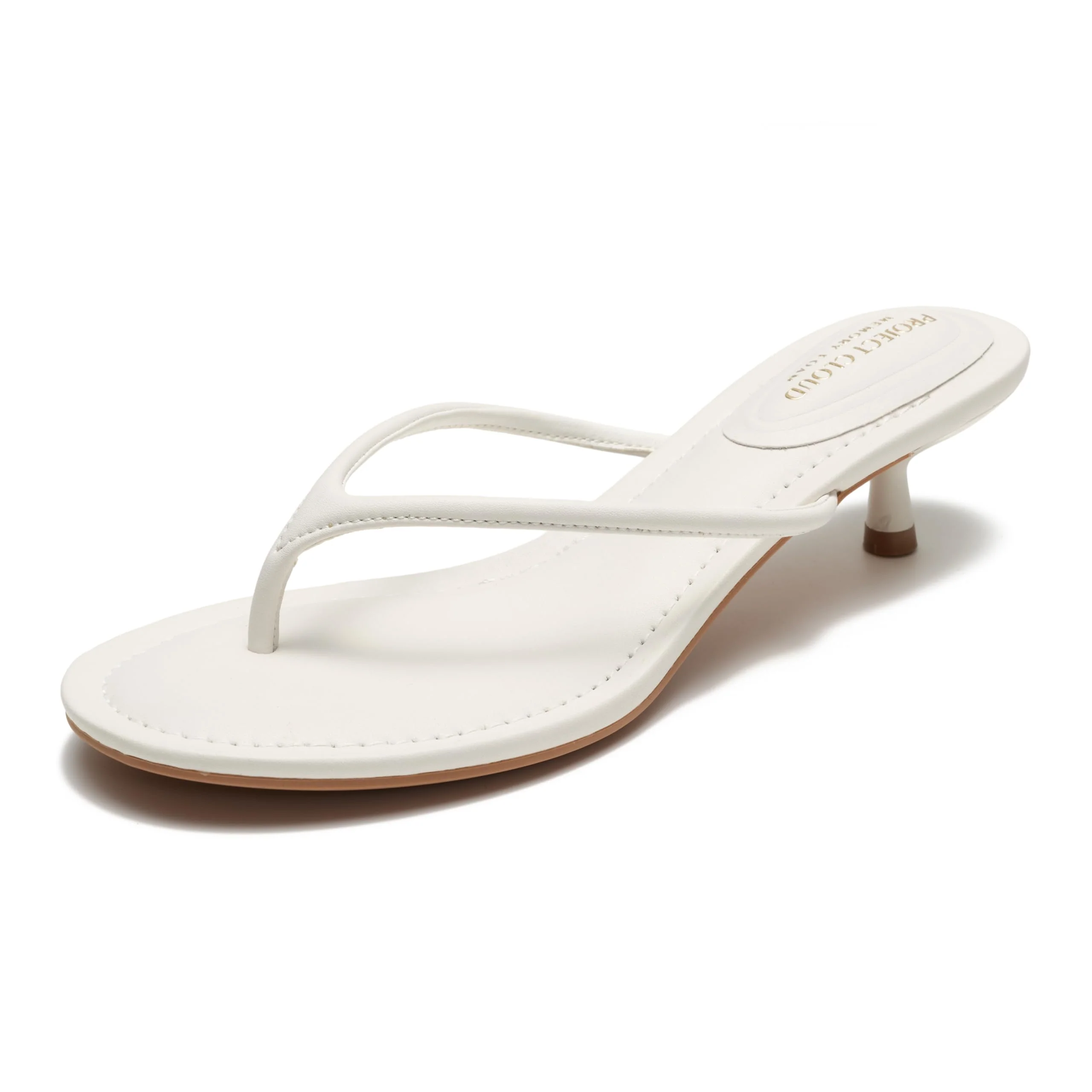 Project Cloud Women's | Genuine Leather Sandals Women Footwear | Memory Foam | Lightweight | Non-Slip - Mango - Image 8