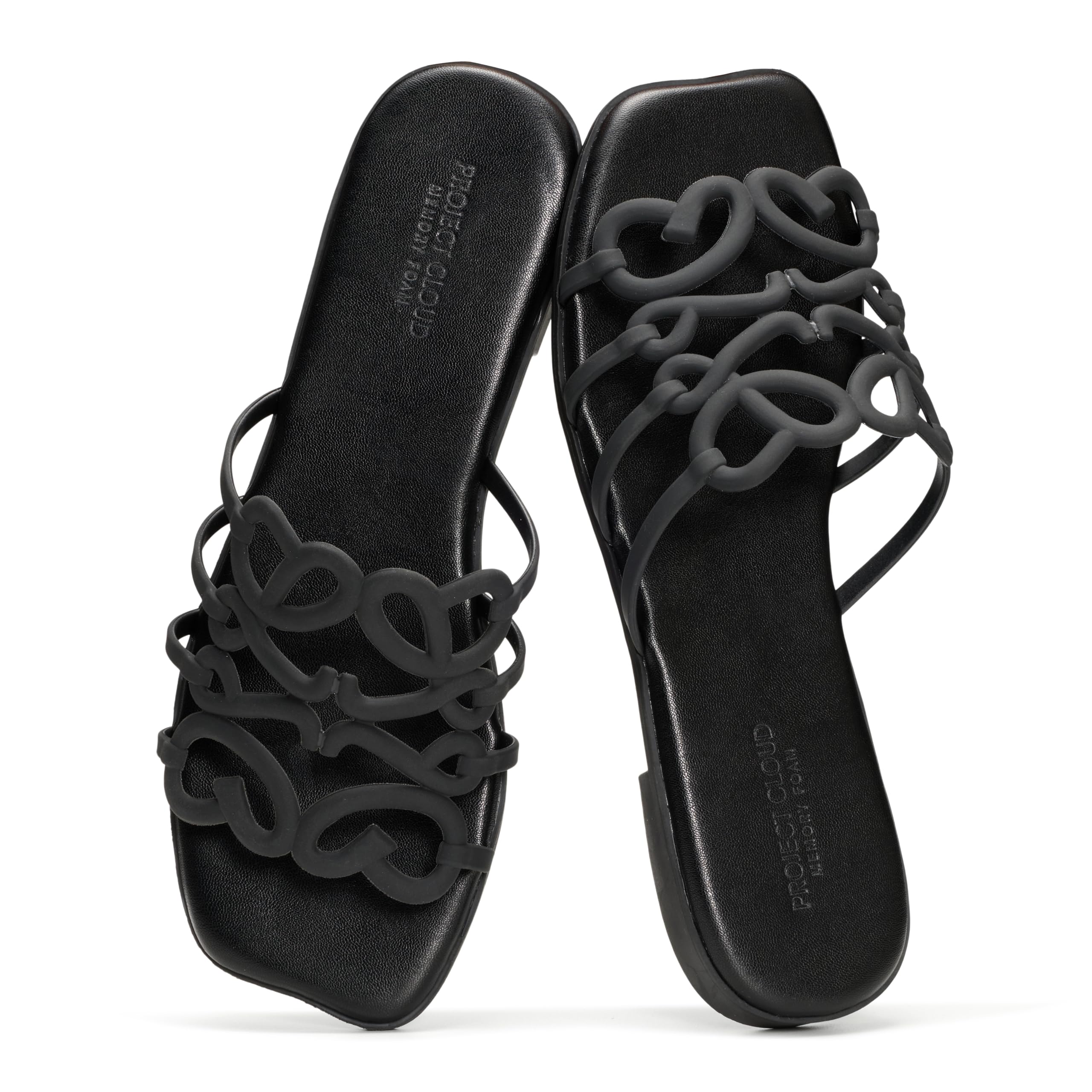 Project Cloud Women's | 100% Eco Leather Womens Sandals | Memory Foam | Lightweight | Non-Slip - Lisa - Image 16