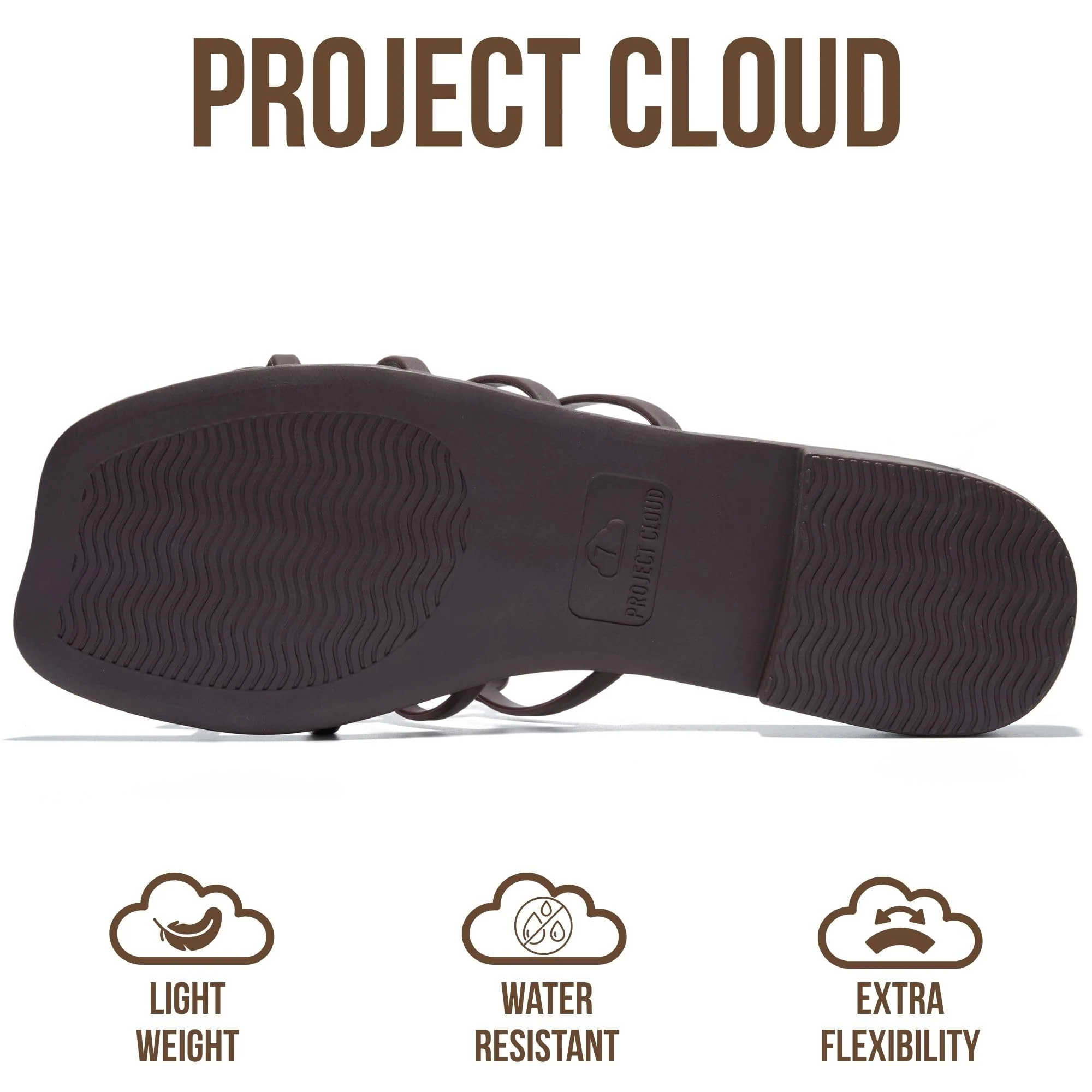 Project Cloud Women's | 100% Eco Leather Womens Sandals | Memory Foam | Lightweight | Non-Slip - Lisa - Image 25