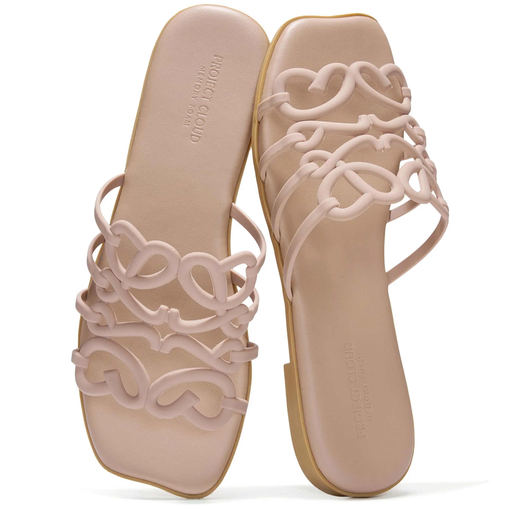 Project Cloud Women's | 100% Eco Leather Womens Sandals | Memory Foam | Lightweight | Non-Slip - Lisa - Image 31