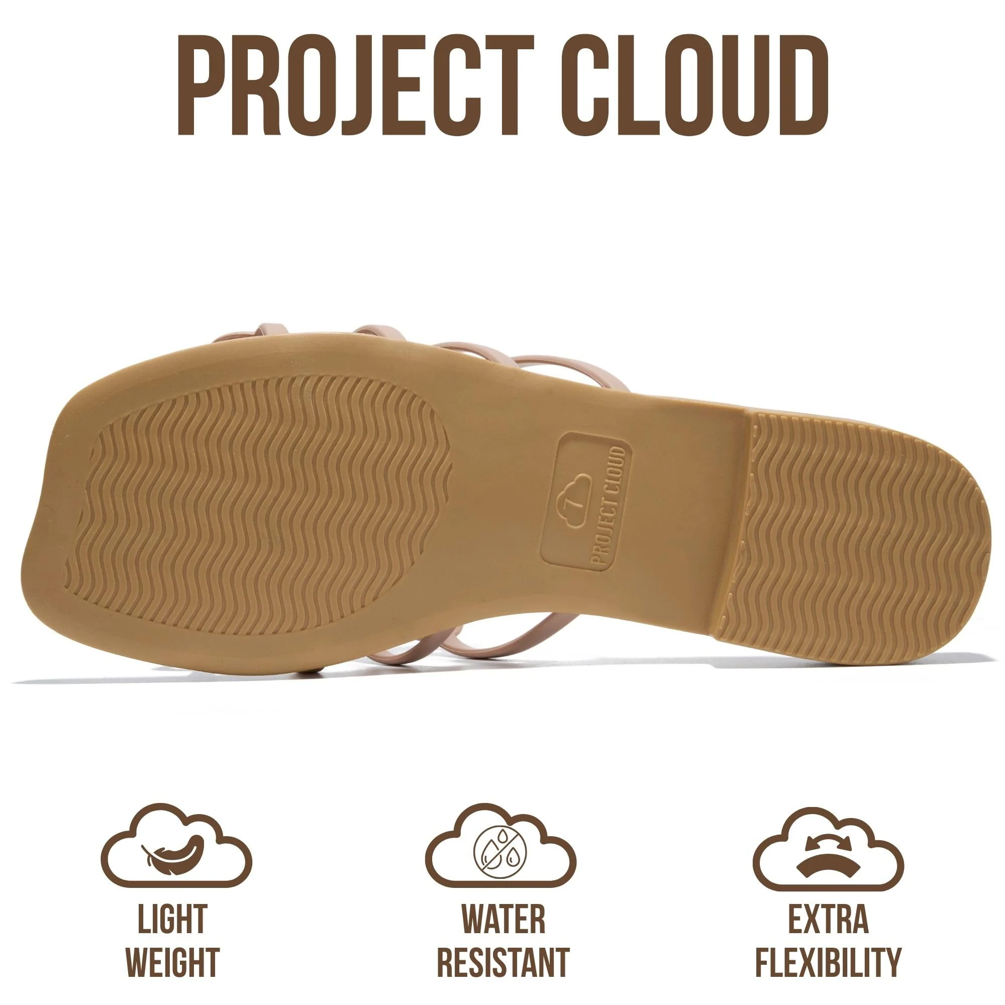 Project Cloud Women's | 100% Eco Leather Womens Sandals | Memory Foam | Lightweight | Non-Slip - Lisa - Image 35