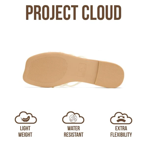Project Cloud Women's | 100% Eco Leather Womens Sandals | Memory Foam | Lightweight | Non-Slip - Lisa - Image 5