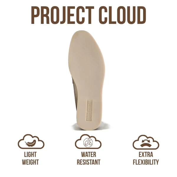Project Cloud Women's | Moccasins Penny Loafers for Women | Genuine Leather | Memory Foam | Lightweight | Non-Slip - Iris - Image 10