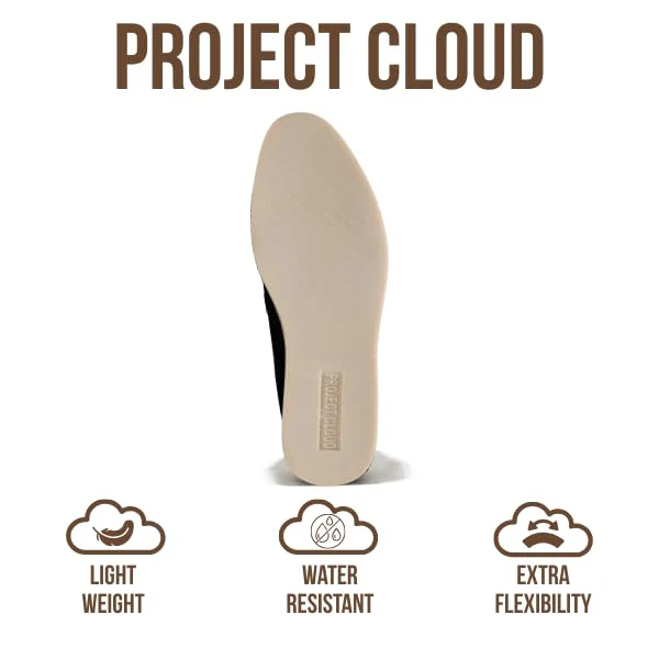 Project Cloud Women's | Moccasins Penny Loafers for Women | Genuine Leather | Memory Foam | Lightweight | Non-Slip - Iris - Image 15