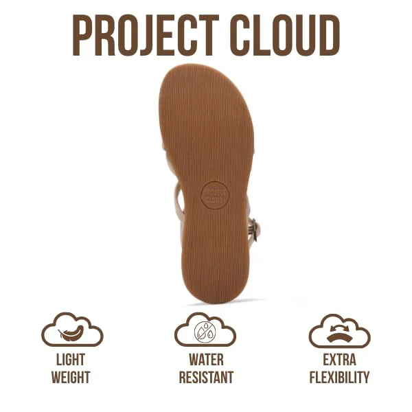 Project Cloud Women's | Platform Sandals Women | Plush and Soft Insole | Lightweight | Non-Slip - Nice - Image 5
