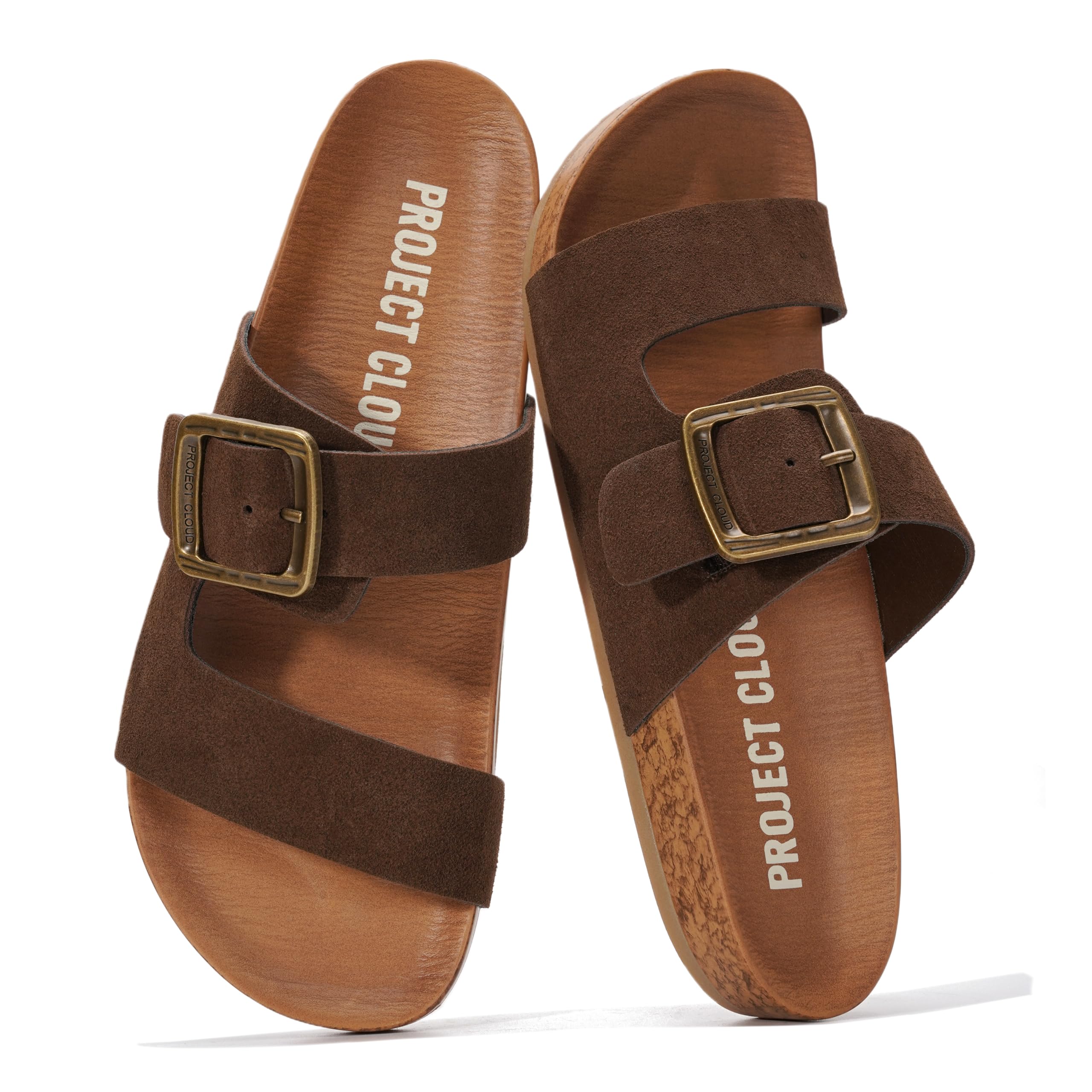 Project Cloud Women's | Platform Sandals Women | Plush and Soft Insole | Lightweight | Non-Slip - Balanced - Image 12