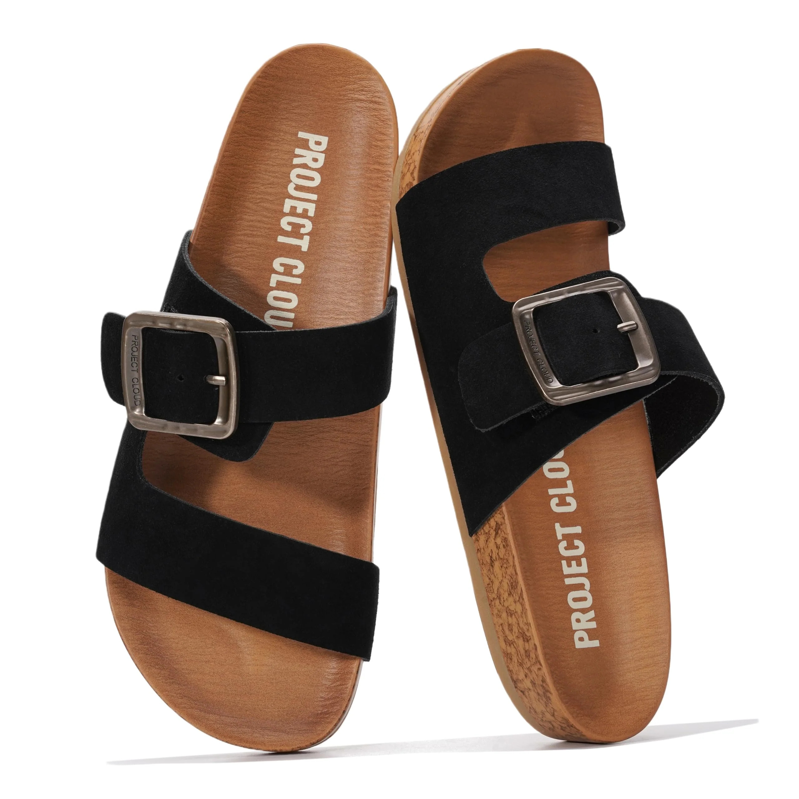 Project Cloud Women's | Platform Sandals Women | Plush and Soft Insole | Lightweight | Non-Slip - Balanced - Image 17