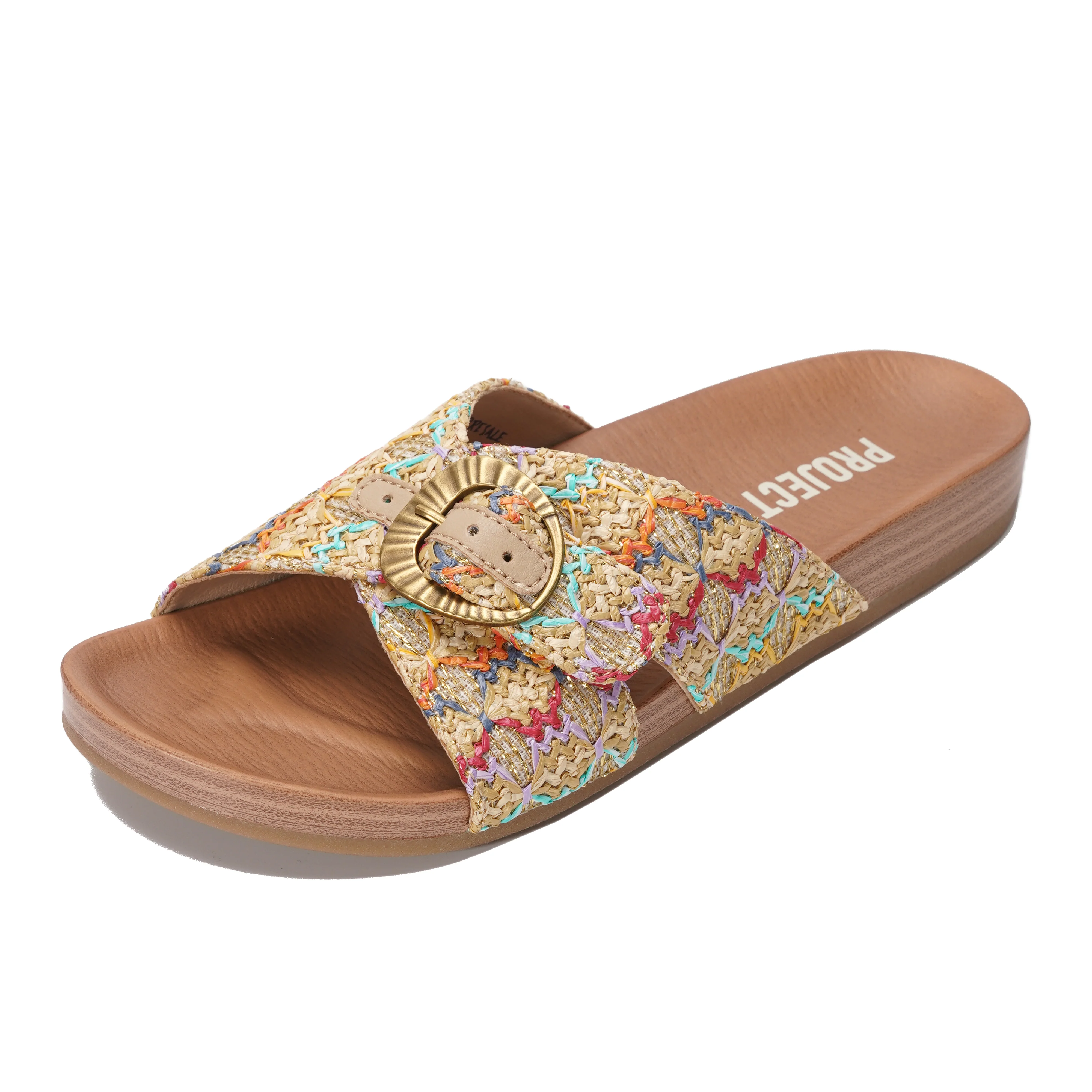 Project Cloud Women's | Platform Sandals Women | Plush and Soft Insole | Lightweight | Non-Slip - Beaming - Image 2