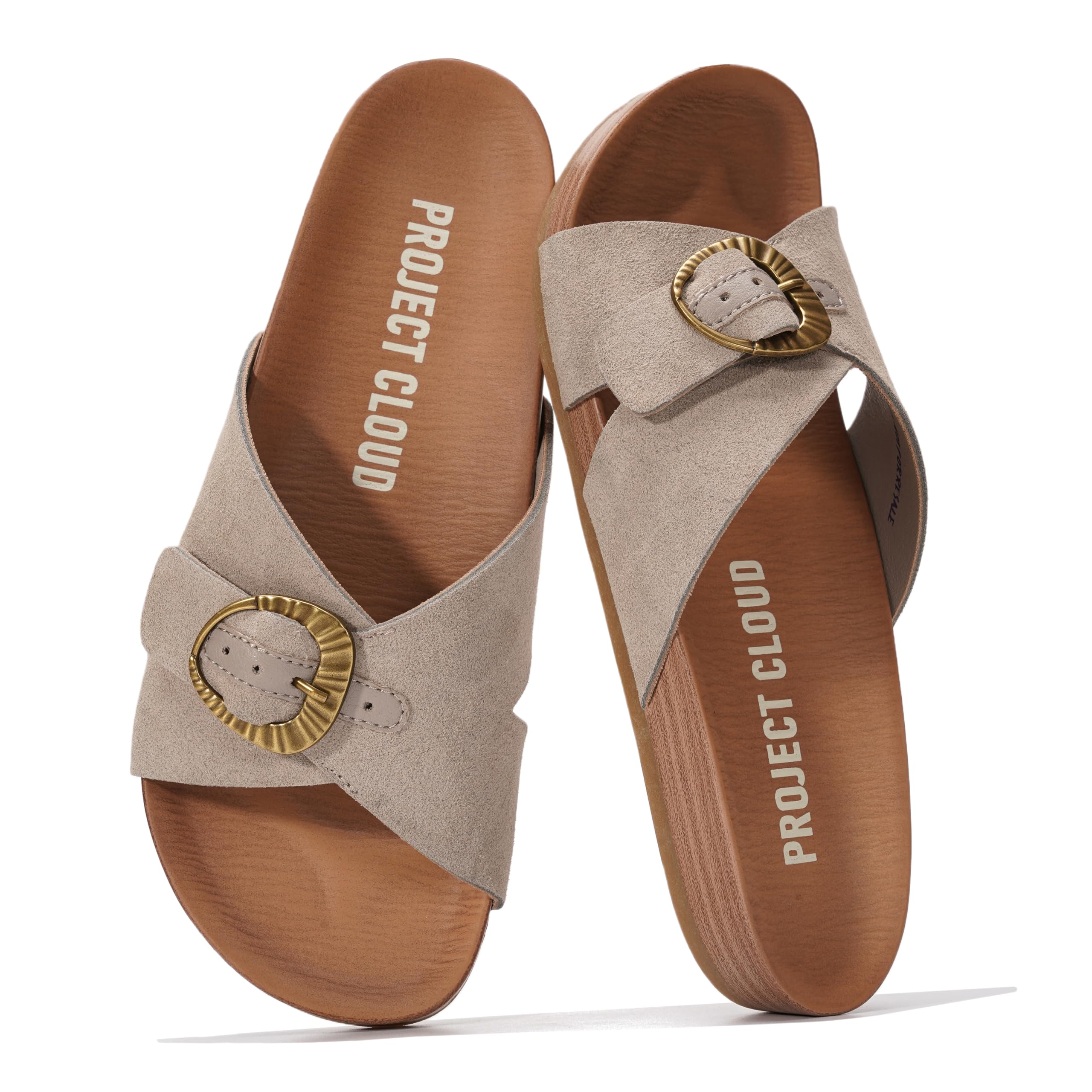 Project Cloud Women's | Platform Sandals Women | Plush and Soft Insole | Lightweight | Non-Slip - Beaming - Image 6