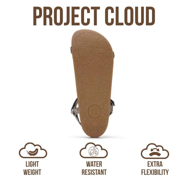 Project Cloud Women's | Platform Sandals Women | Plush and Soft Insole | Lightweight | Non-Slip - Brandy - Image 16