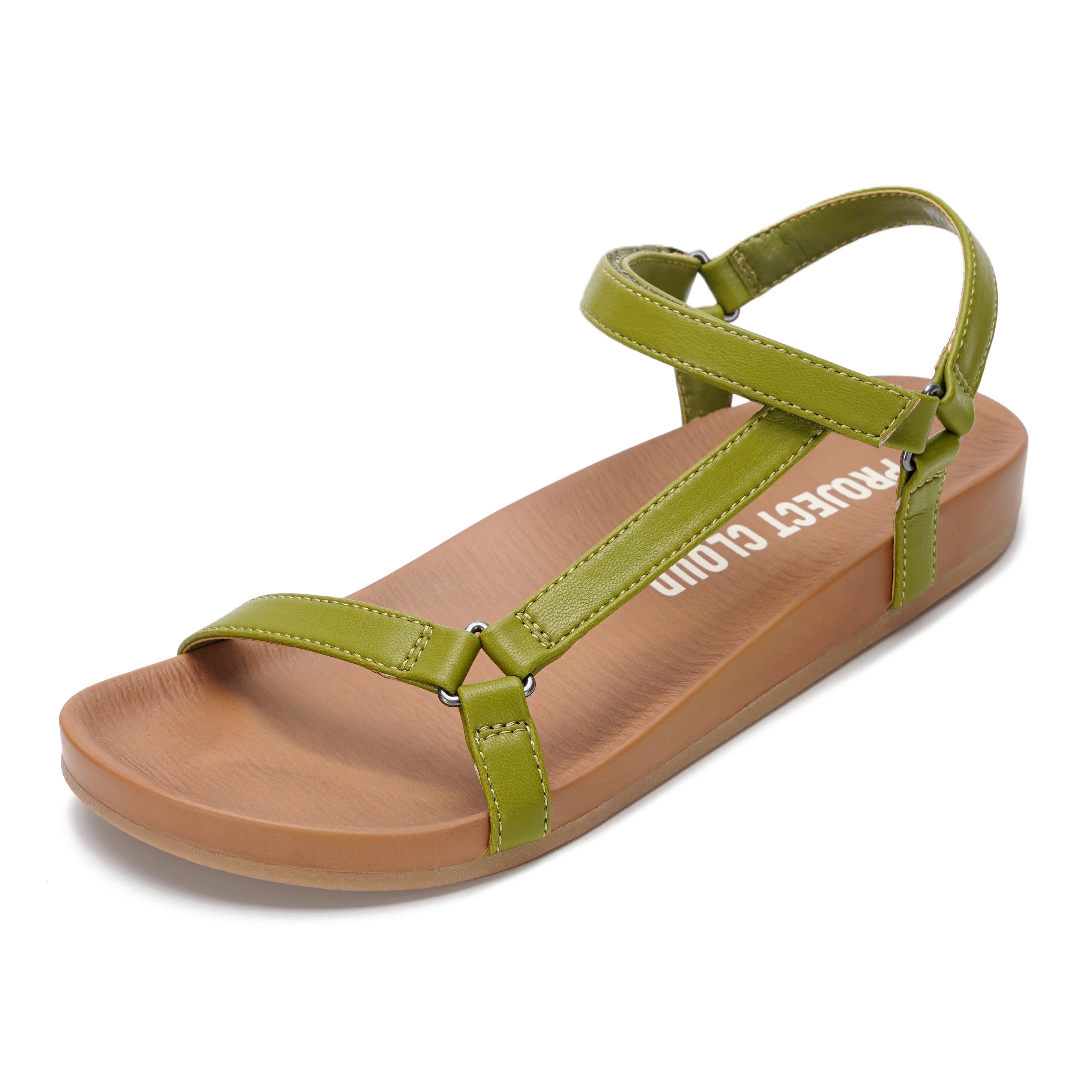 Project Cloud Women's | Platform Sandals Women | Plush and Soft Insole | Lightweight | Non-Slip - Brandy - Image 24