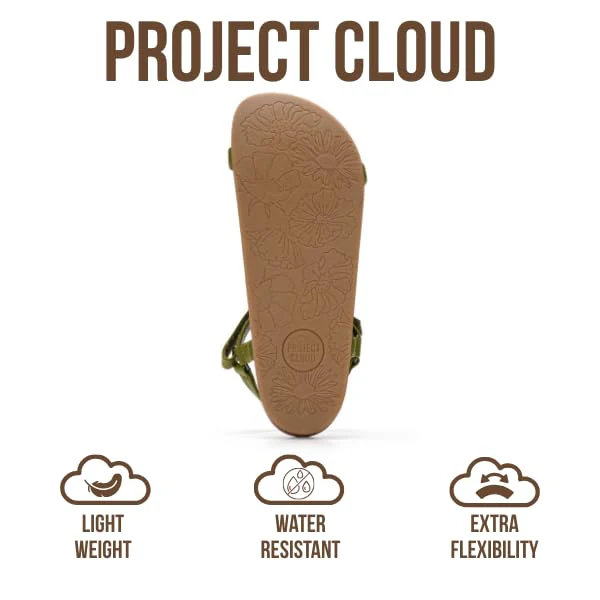 Project Cloud Women's | Platform Sandals Women | Plush and Soft Insole | Lightweight | Non-Slip - Brandy - Image 27