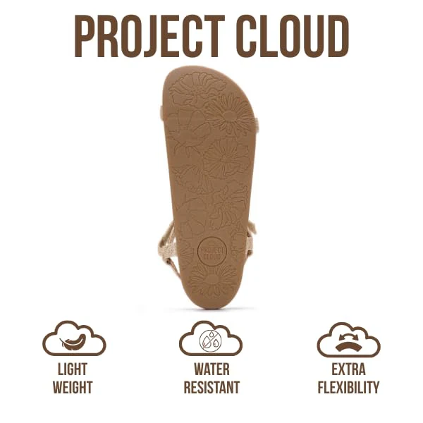 Project Cloud Women's | Platform Sandals Women | Plush and Soft Insole | Lightweight | Non-Slip - Brandy - Image 6