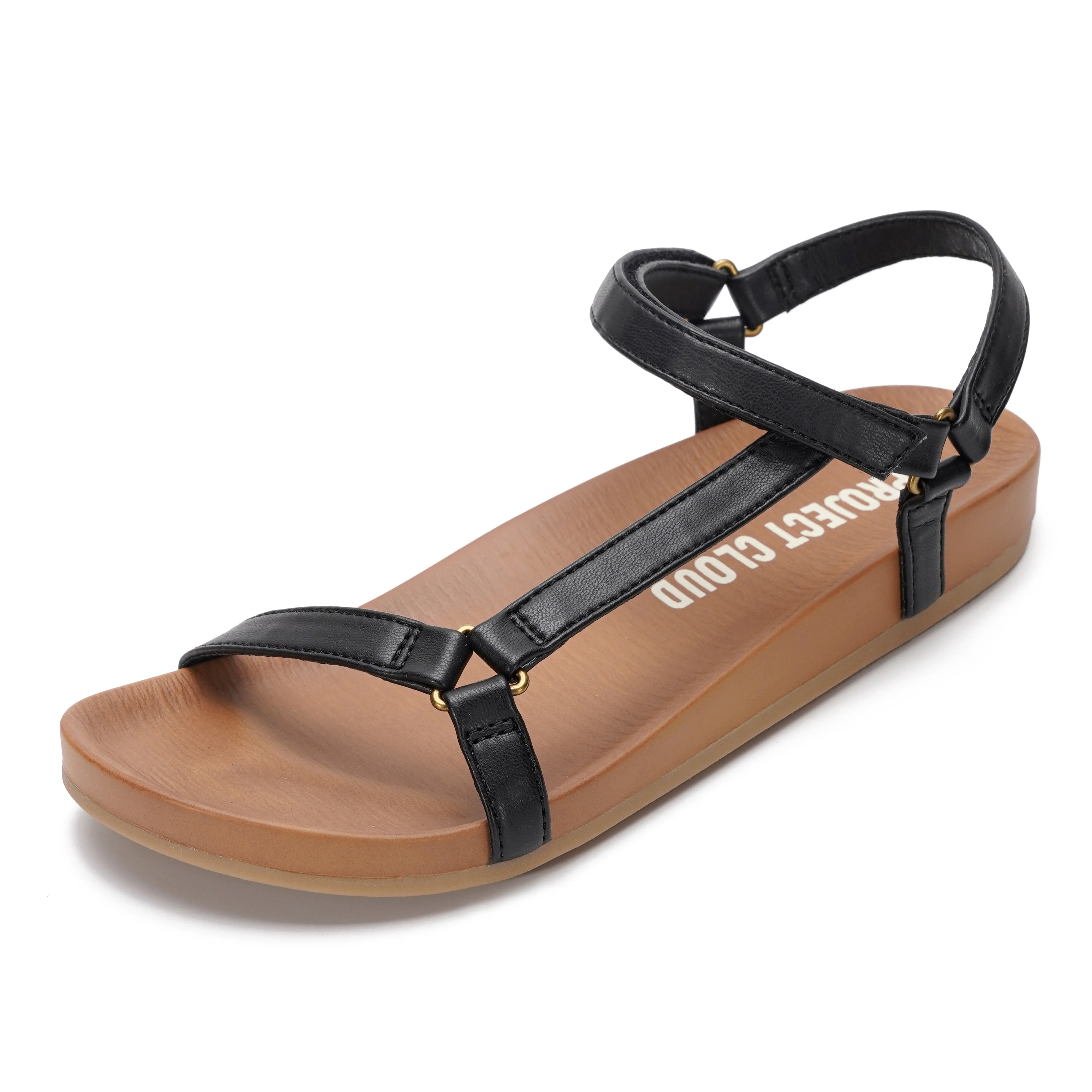 Project Cloud Women's | Platform Sandals Women | Plush and Soft Insole | Lightweight | Non-Slip - Brandy - Image 8