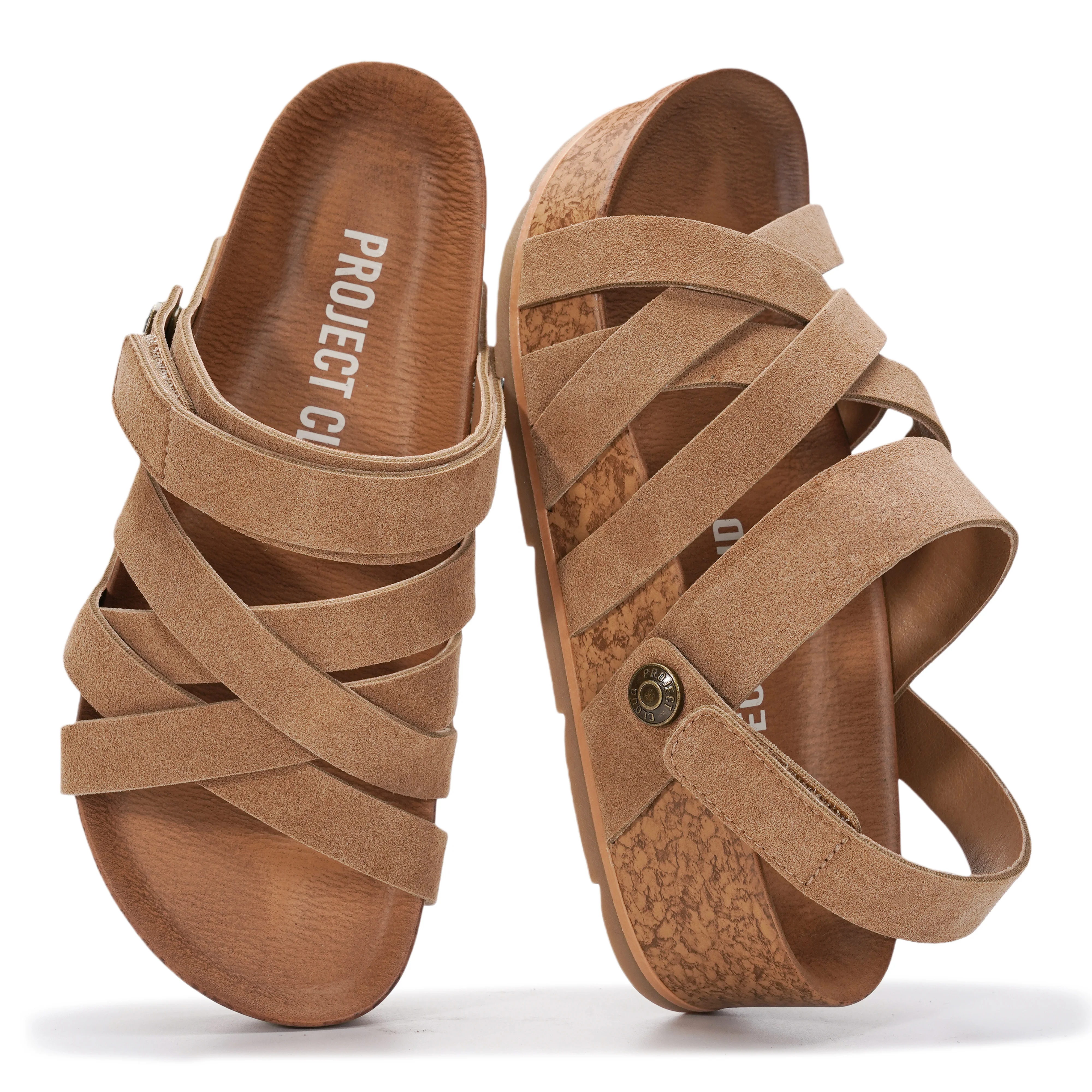 Project Cloud Women's | Platform Sandals Women | Plush and Soft Insole | Lightweight | Non-Slip - Pacifica - Image 6