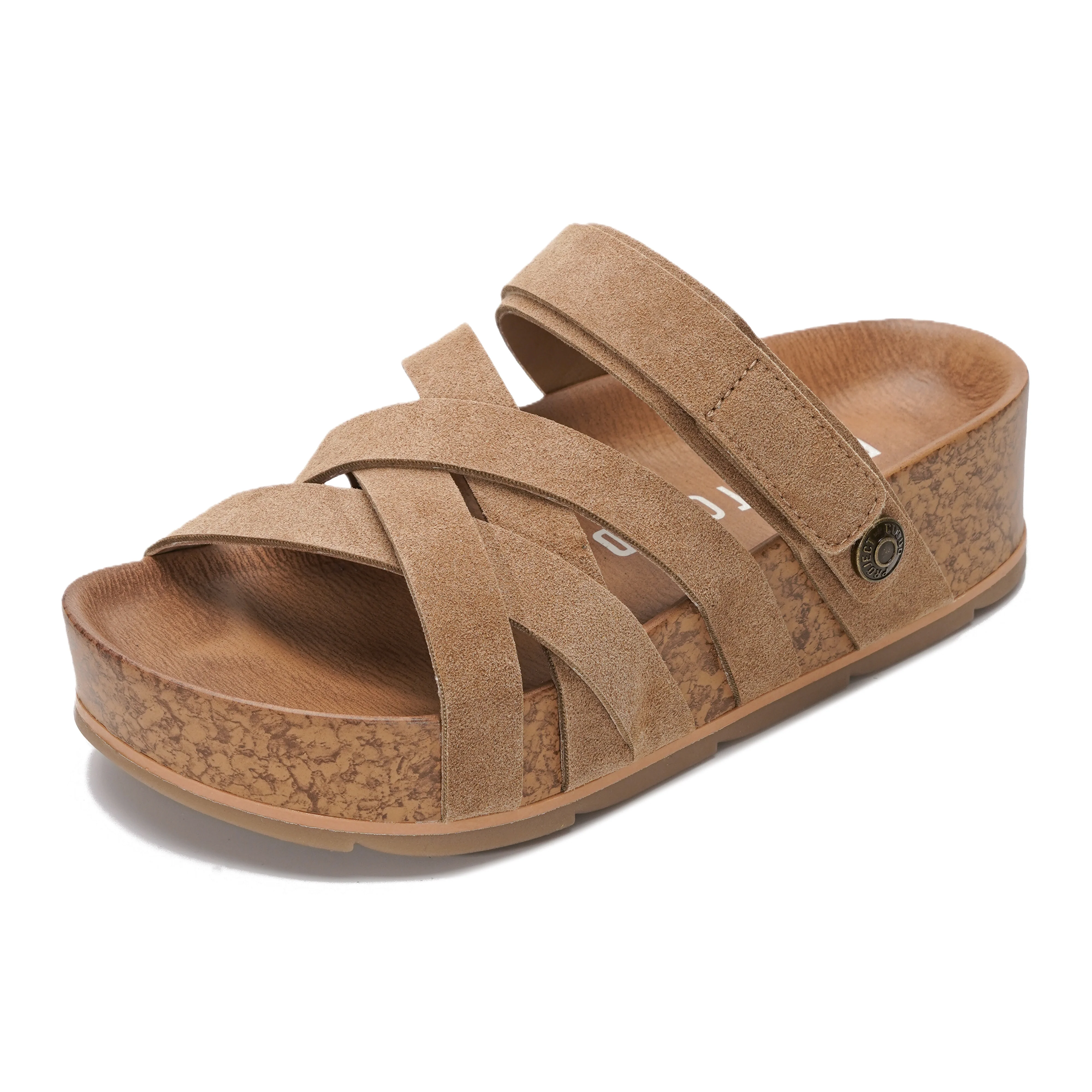 Project Cloud Women's | Platform Sandals Women | Plush and Soft Insole | Lightweight | Non-Slip - Pacifica - Image 7