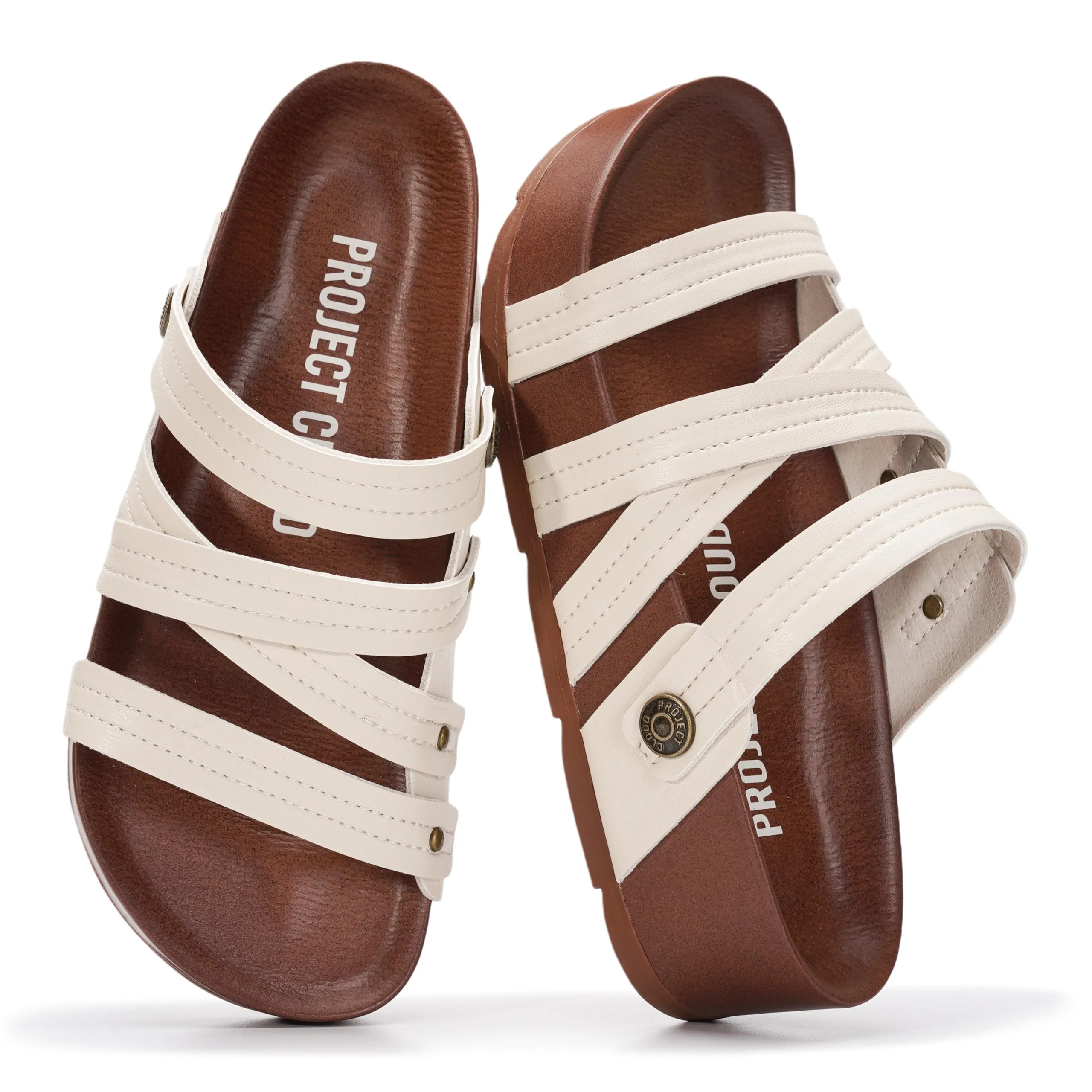 Project Cloud Women's | Wedge Platform Sandals | Comfortable Soft Insole | Lightweight | Non-Slip - Pasadena - Image 6