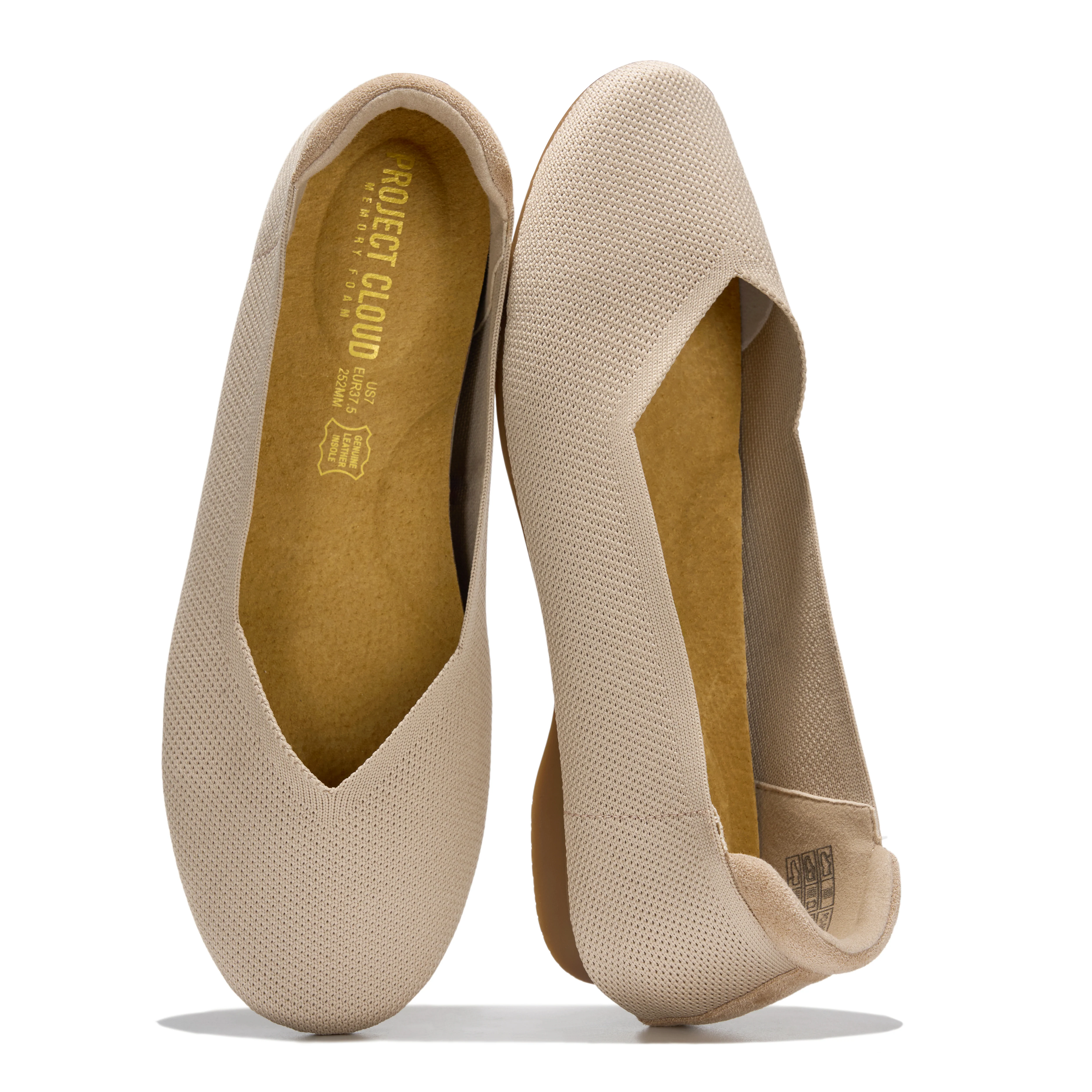 Project Cloud Women's | Women Ballet Flats | Memory Foam | Lightweight | Non-Slip - Prospect - Image 6