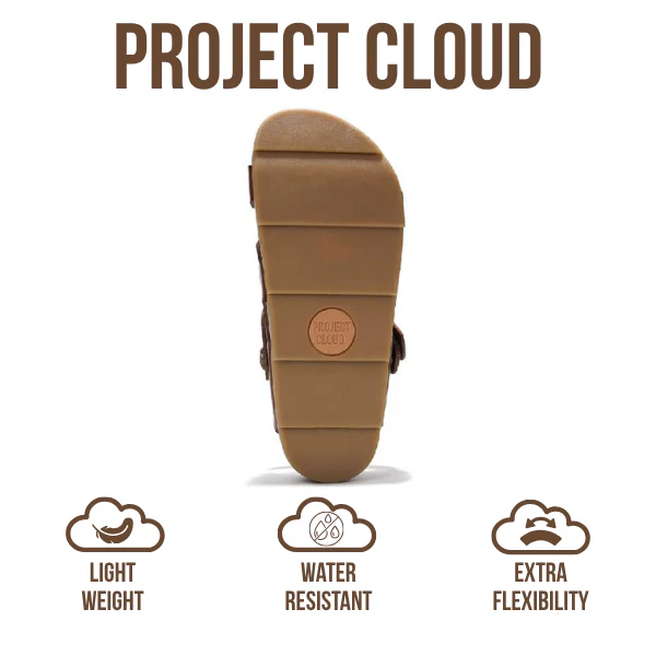 Project Cloud Women's | Eco-Leather Platform Sandals | Lightweight | Non-Slip - Proud - Image 11