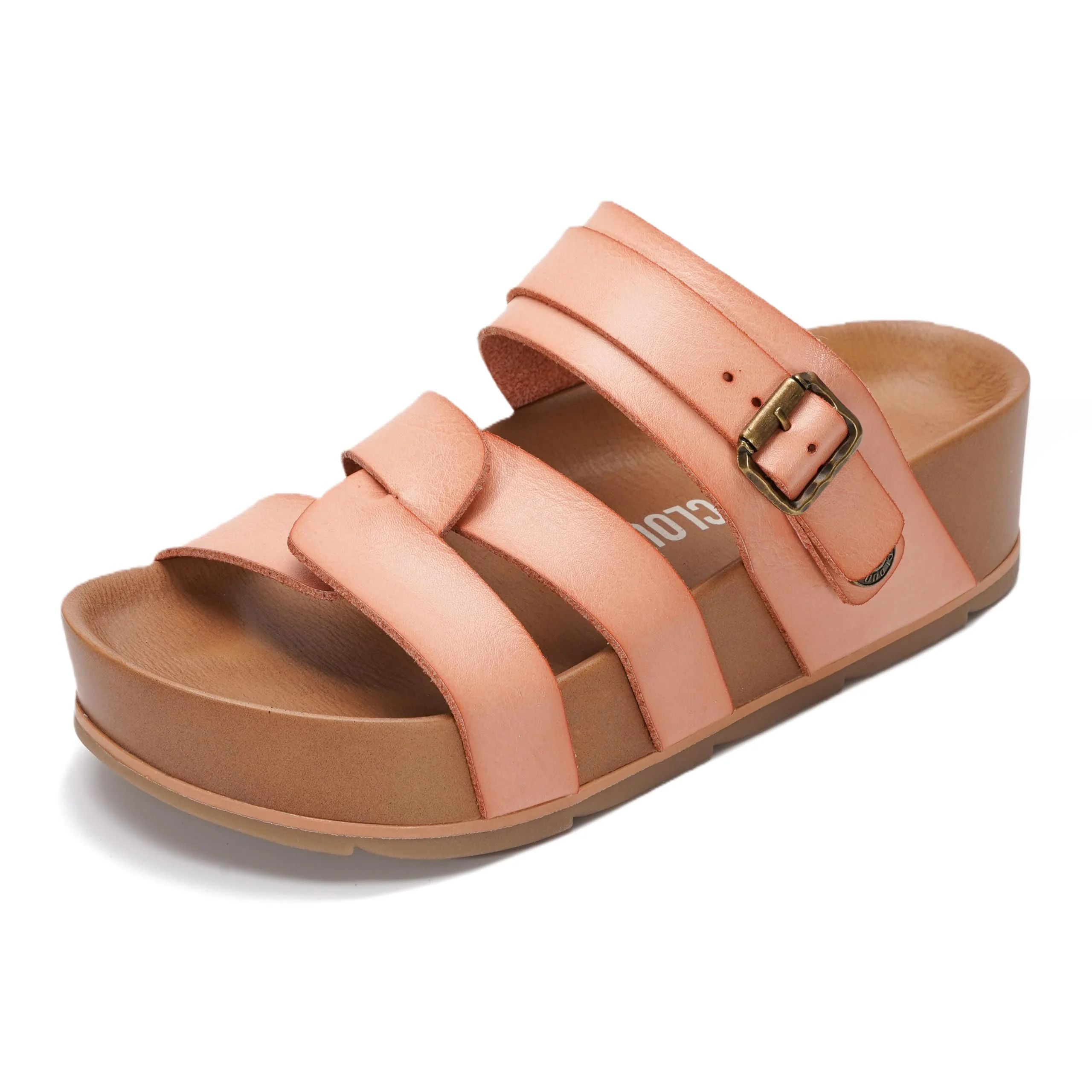 Project Cloud Women's | Eco-Leather Platform Sandals | Lightweight | Non-Slip - Proud - Image 14