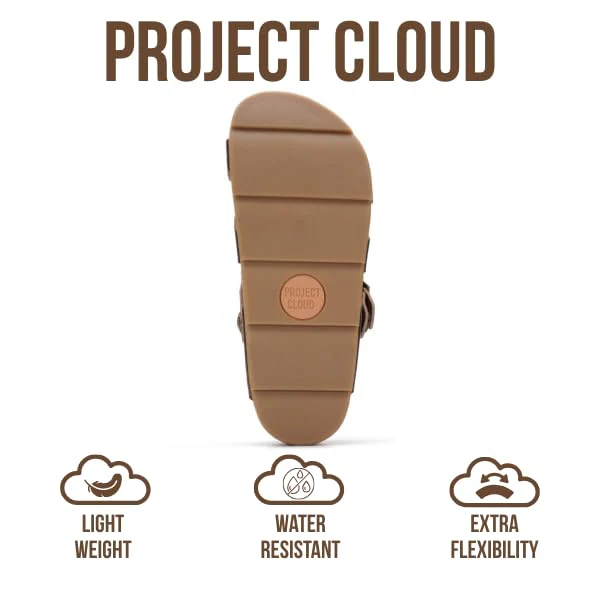 Project Cloud Women's | Eco-Leather Platform Sandals | Lightweight | Non-Slip - Proud - Image 27