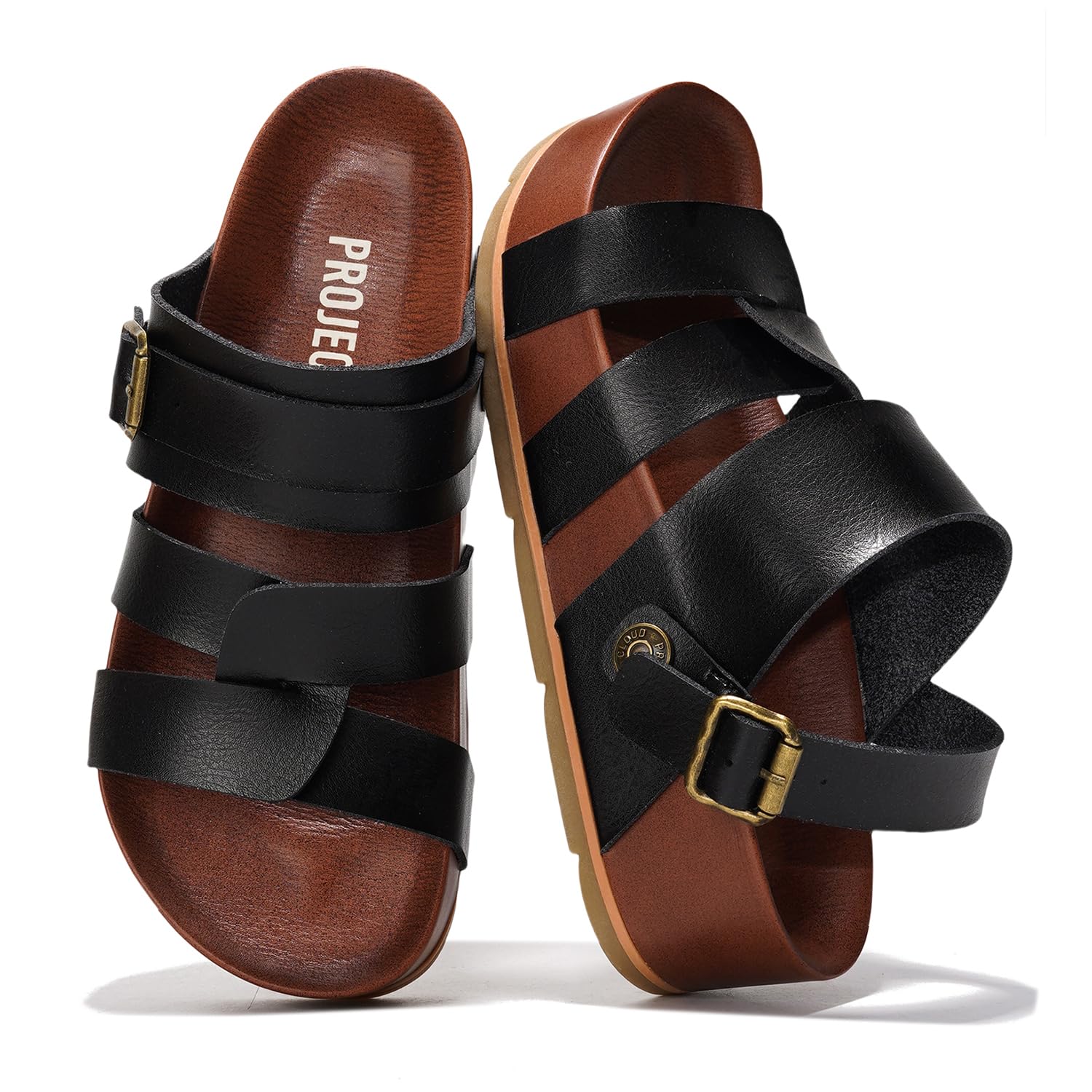 Project Cloud Women's | Eco-Leather Platform Sandals | Lightweight | Non-Slip - Proud - Image 28