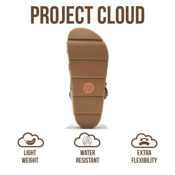 Project Cloud Women's | Eco-Leather Platform Sandals | Lightweight | Non-Slip - Proud - Image 5