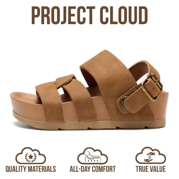 Project Cloud Kids Sandals | Eco-Crafted Leather Heels Beach Sandals | Lightweight | Non-Slip - Proud Kids - Image 10
