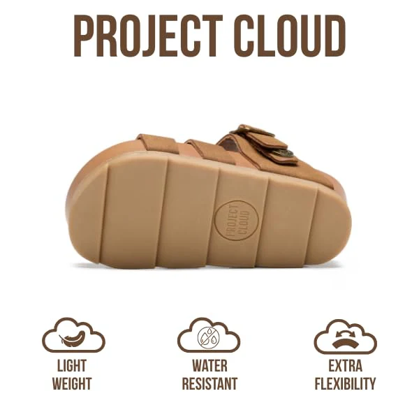 Project Cloud Kids Sandals | Eco-Crafted Leather Heels Beach Sandals | Lightweight | Non-Slip - Proud Kids - Image 11