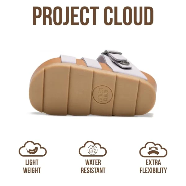 Project Cloud Kids Sandals | Eco-Crafted Leather Heels Beach Sandals | Lightweight | Non-Slip - Proud Kids - Image 22