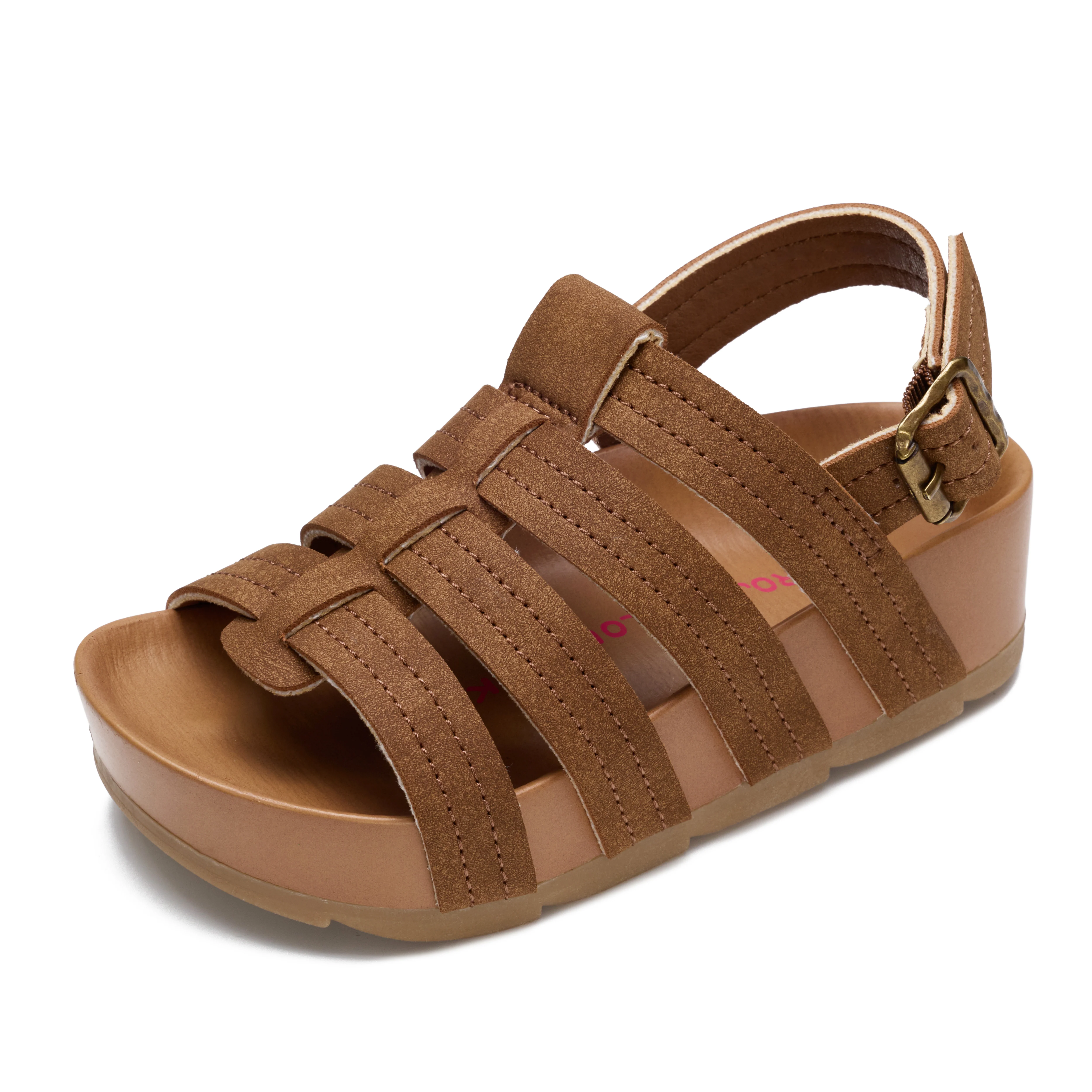 Project Cloud Kids | Strappy Summer Dressy-Casual Wedge | Hook-&-Loop | Lightweight | Non-Slip - Puffer Kids - Image 13