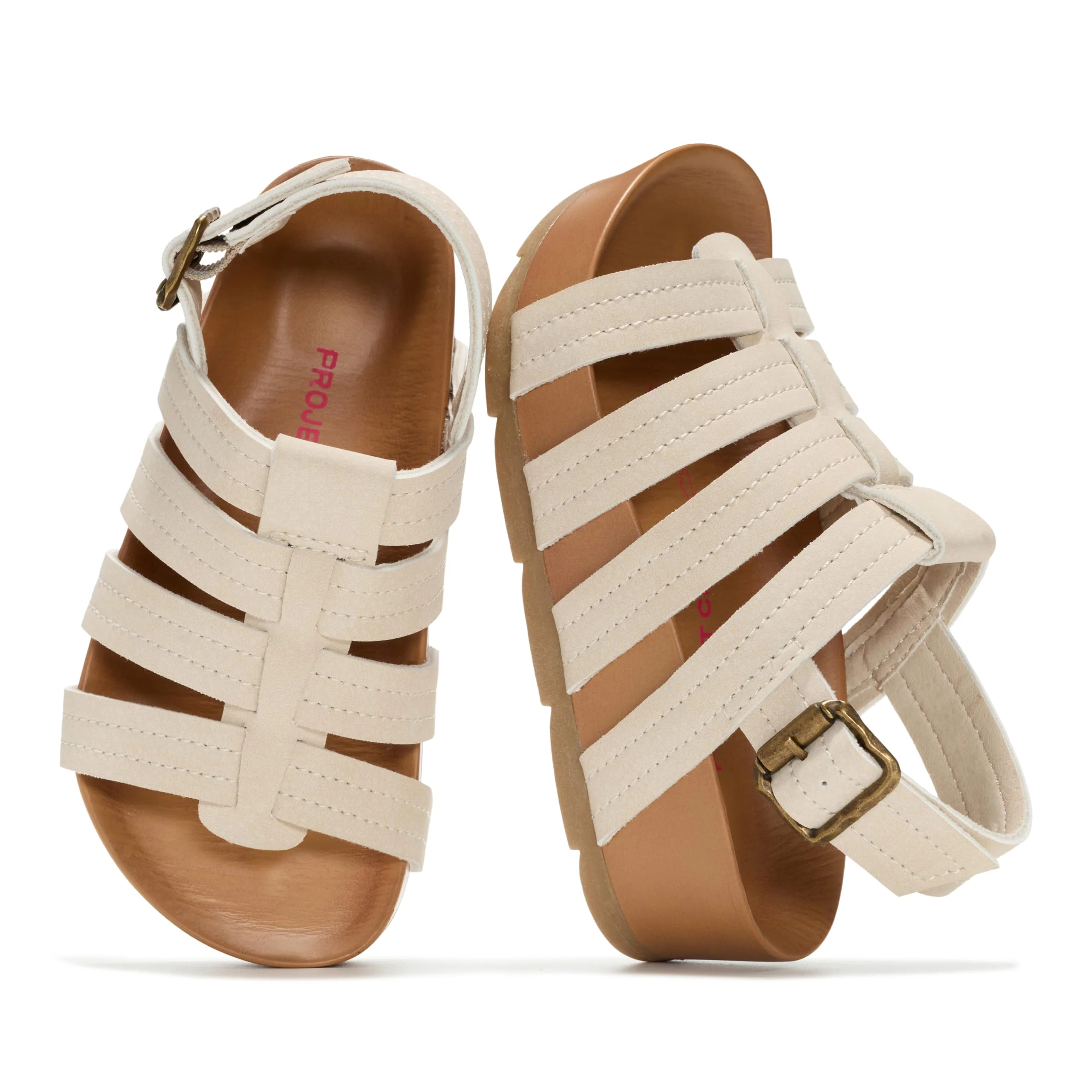 Project Cloud Kids | Strappy Summer Dressy-Casual Wedge | Hook-&-Loop | Lightweight | Non-Slip - Puffer Kids - Image 17