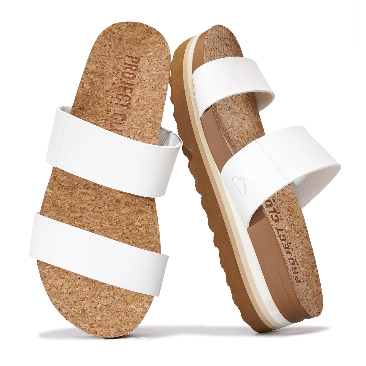 Project Cloud Women's | Eco-Leather Wedge Sandals | Memory Foam | Lightweight | Non-Slip - Riptide - Image 13