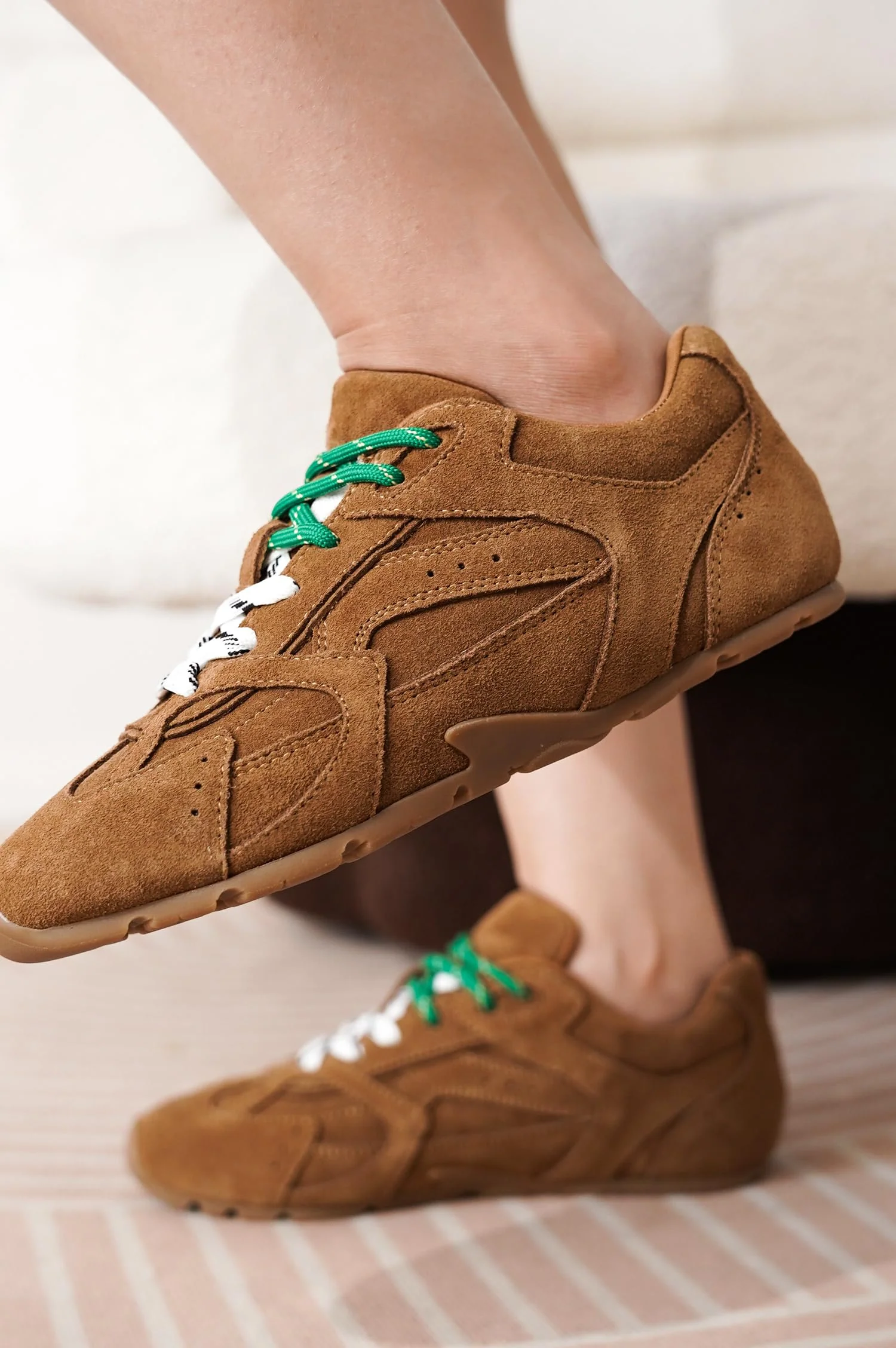 Project Cloud Women's | Genuine Leather Sneakers | Memory Foam | Lightweight | Anti-Slip - Roma - Image 6