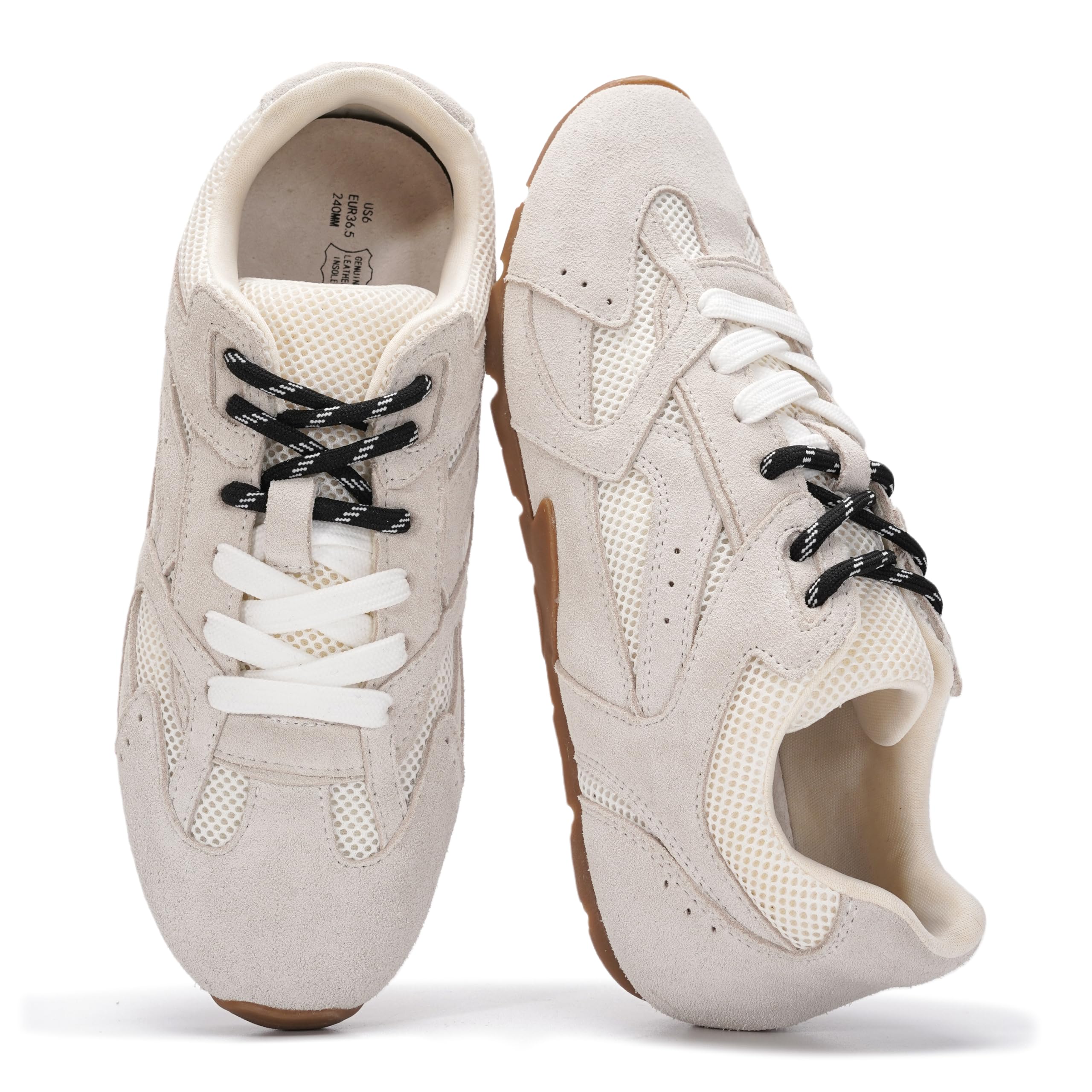 Project Cloud Women's | Genuine Leather Sneakers | Memory Foam | Lightweight | Anti-Slip - Roma - Image 7