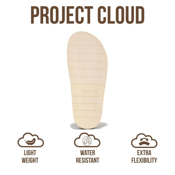 Project Cloud Women's | 100% Genuine Leather Slides | Plush and Soft Insole | Lightweight | Non-Slip - Sharl - Image 22
