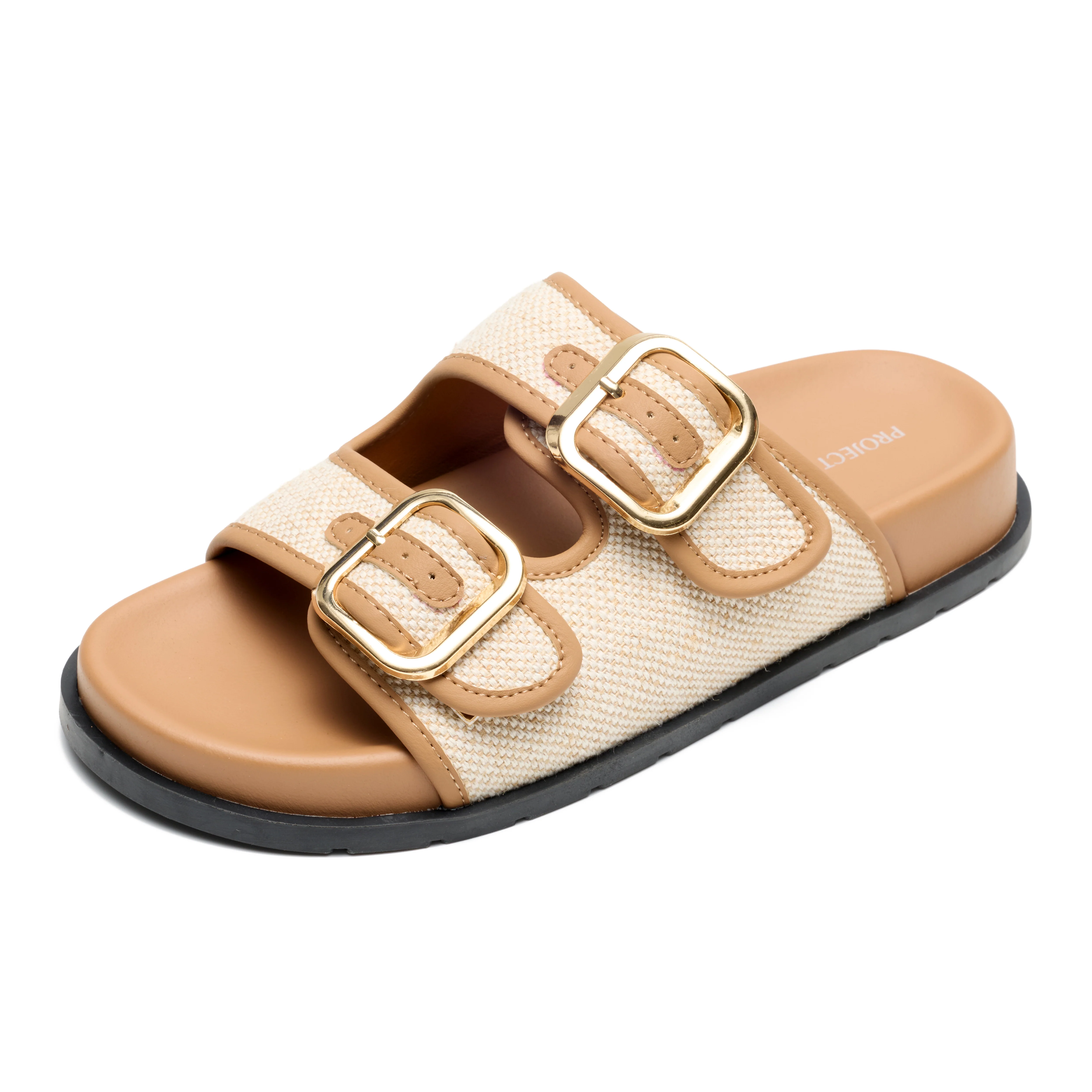 Project Cloud Women's | 100% Genuine Leather Slides | Plush and Soft Insole | Lightweight | Non-Slip - Sharl - Image 31