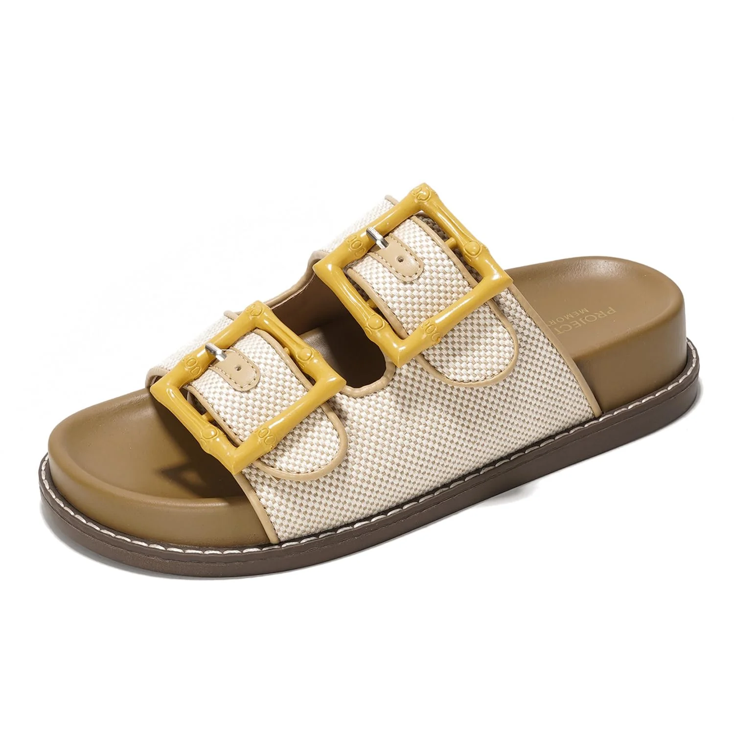 Project Cloud Women's | 100% Genuine Leather Slides | Plush and Soft Insole | Lightweight | Non-Slip - Sharl - Image 8