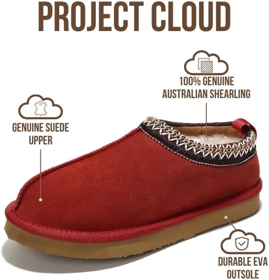 Project Cloud Women's | Genuine Australian Shearling Slippers | Memory Foam | Non-Slip - Nerita - Image 27