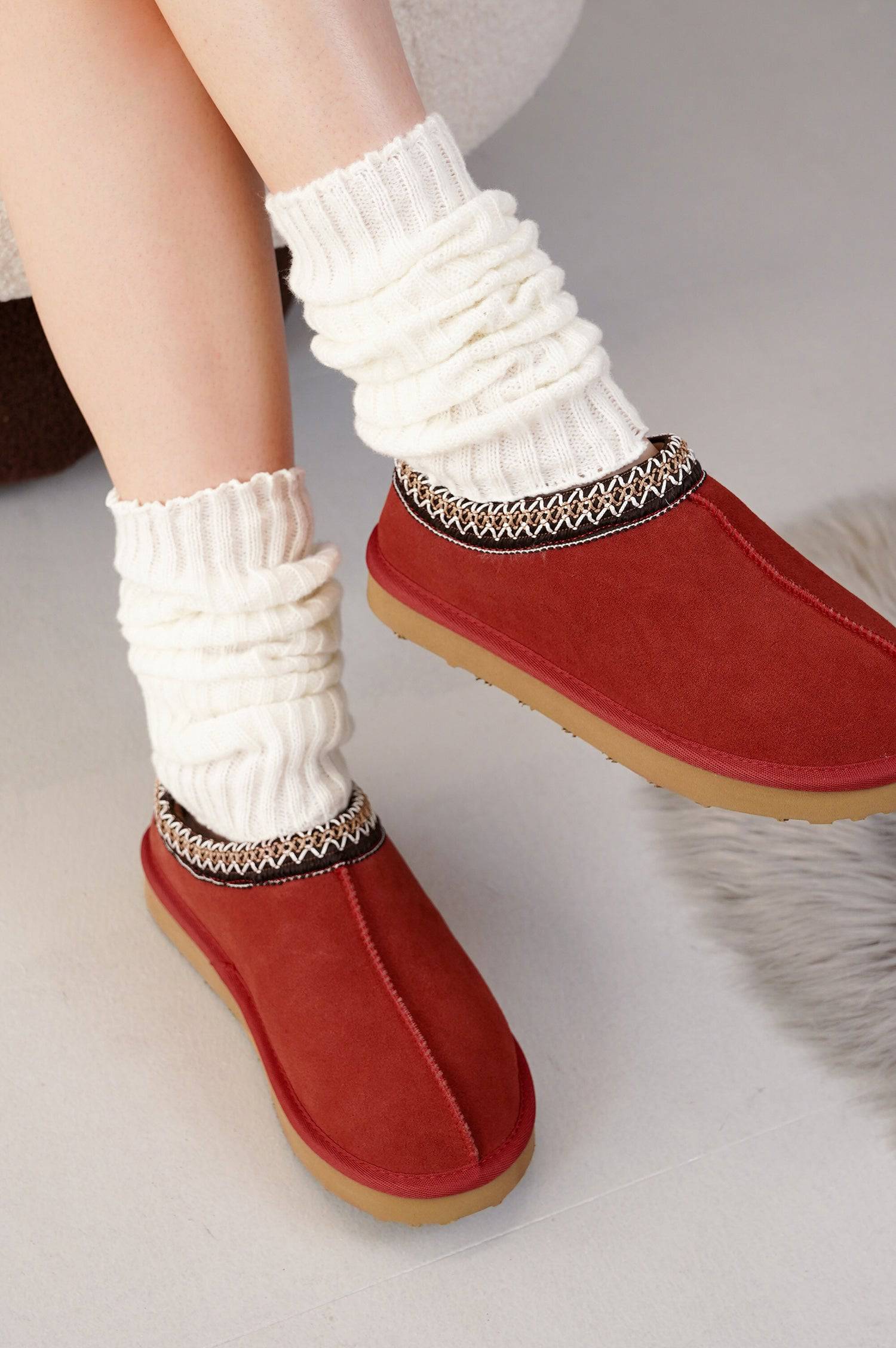 Project Cloud Women's | Genuine Australian Shearling Slippers | Memory Foam | Non-Slip - Nerita - Image 30