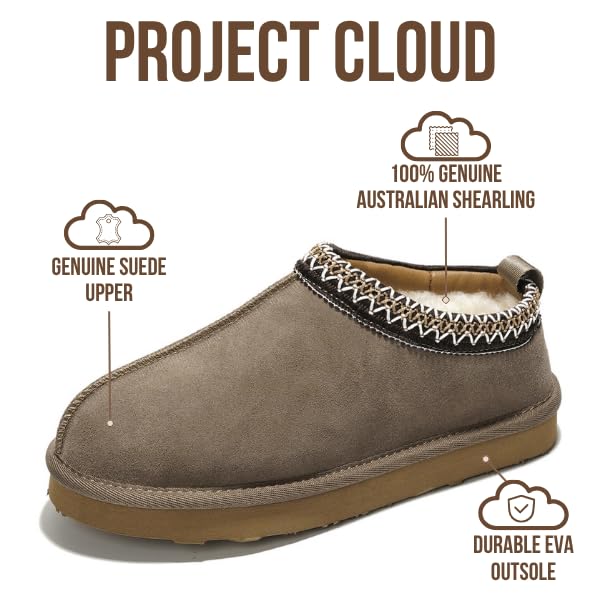 Project Cloud Women's | Genuine Australian Shearling Slippers | Memory Foam | Non-Slip - Nerita - Image 33