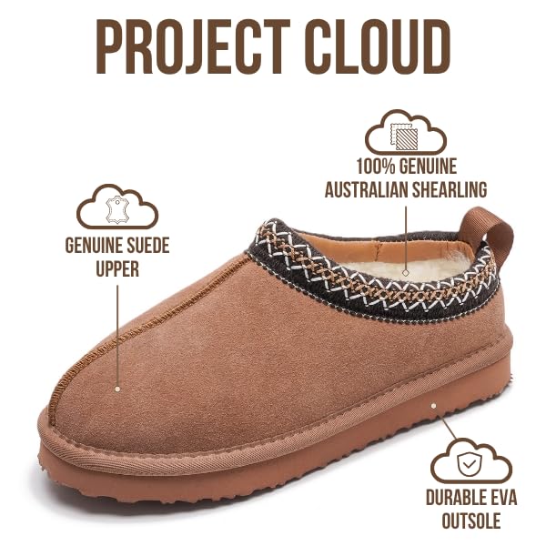 Project Cloud Women's | Genuine Australian Shearling Slippers | Memory Foam | Non-Slip - Nerita - Image 49