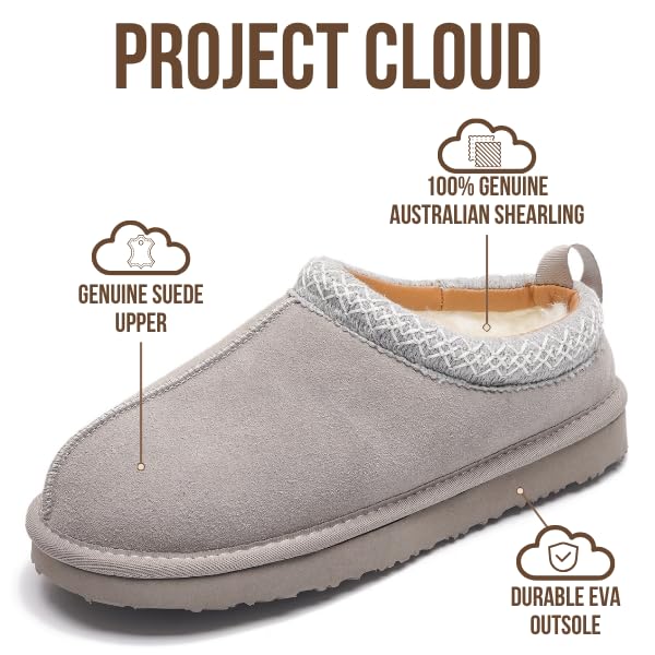 Project Cloud Women's | Genuine Australian Shearling Slippers | Memory Foam | Non-Slip - Nerita - Image 63