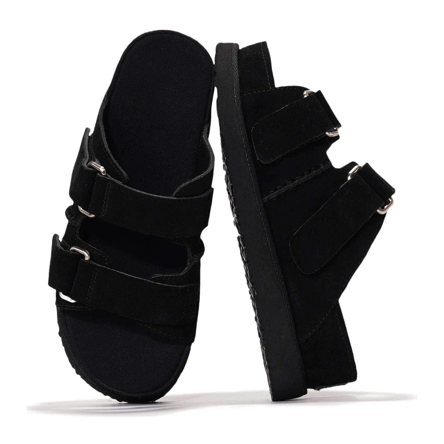 Project Cloud Women's | Platform Sandals | Memory Foam Insole | Lightweight | Non-Slip - Silverstar - Image 7