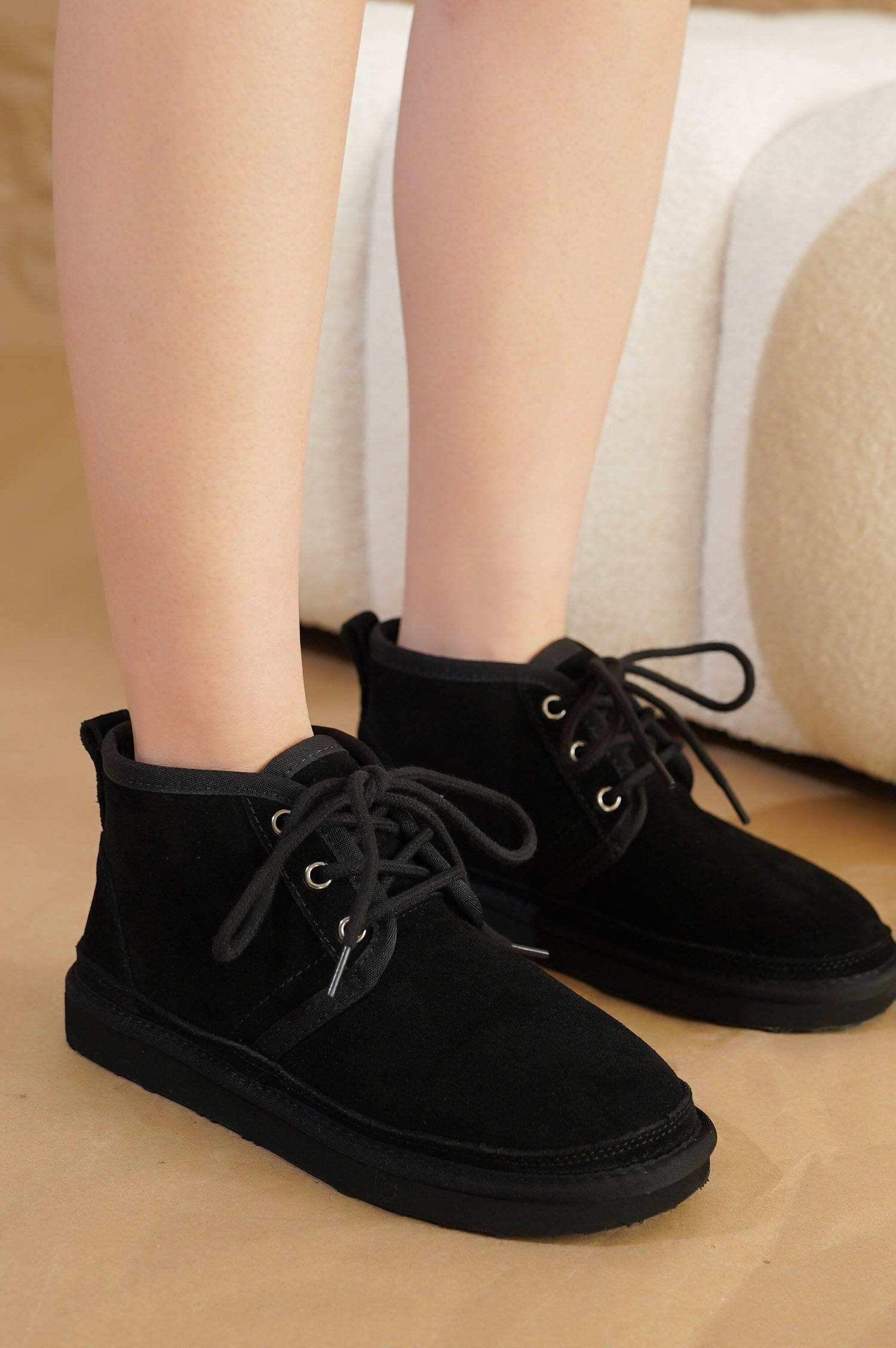 Project Cloud Women's | 100% Genuine Suede Ankle Boots | Memory Foam | Lightweight | Non-Slip - Julee - Image 18